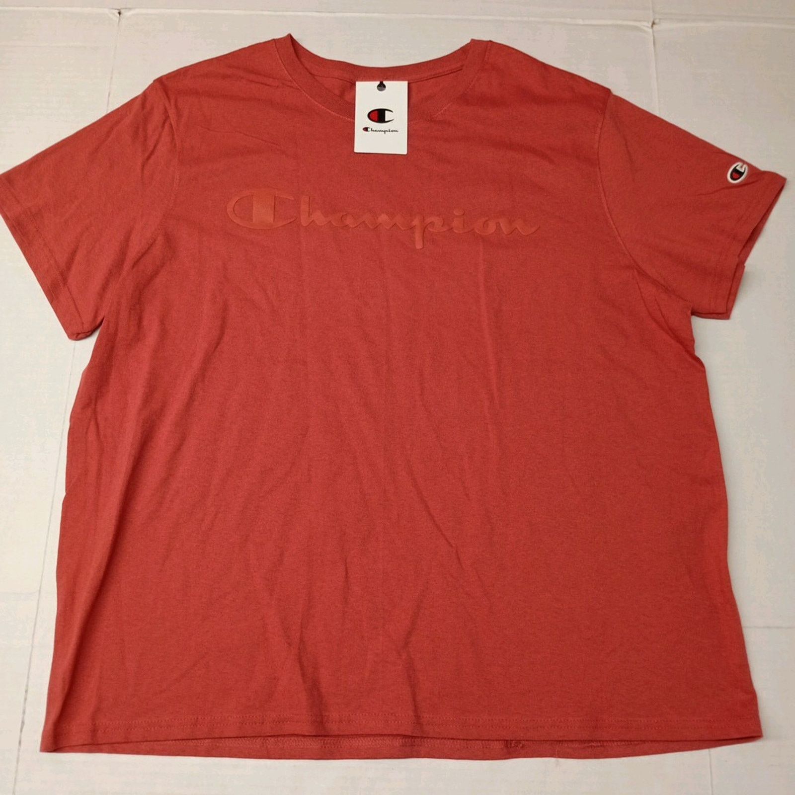 Champion Champion Classic Graphic Tee T-Shirt Men's XL Picante Pink Size US XL / EU 56 / 4 - 1 Thumbnail