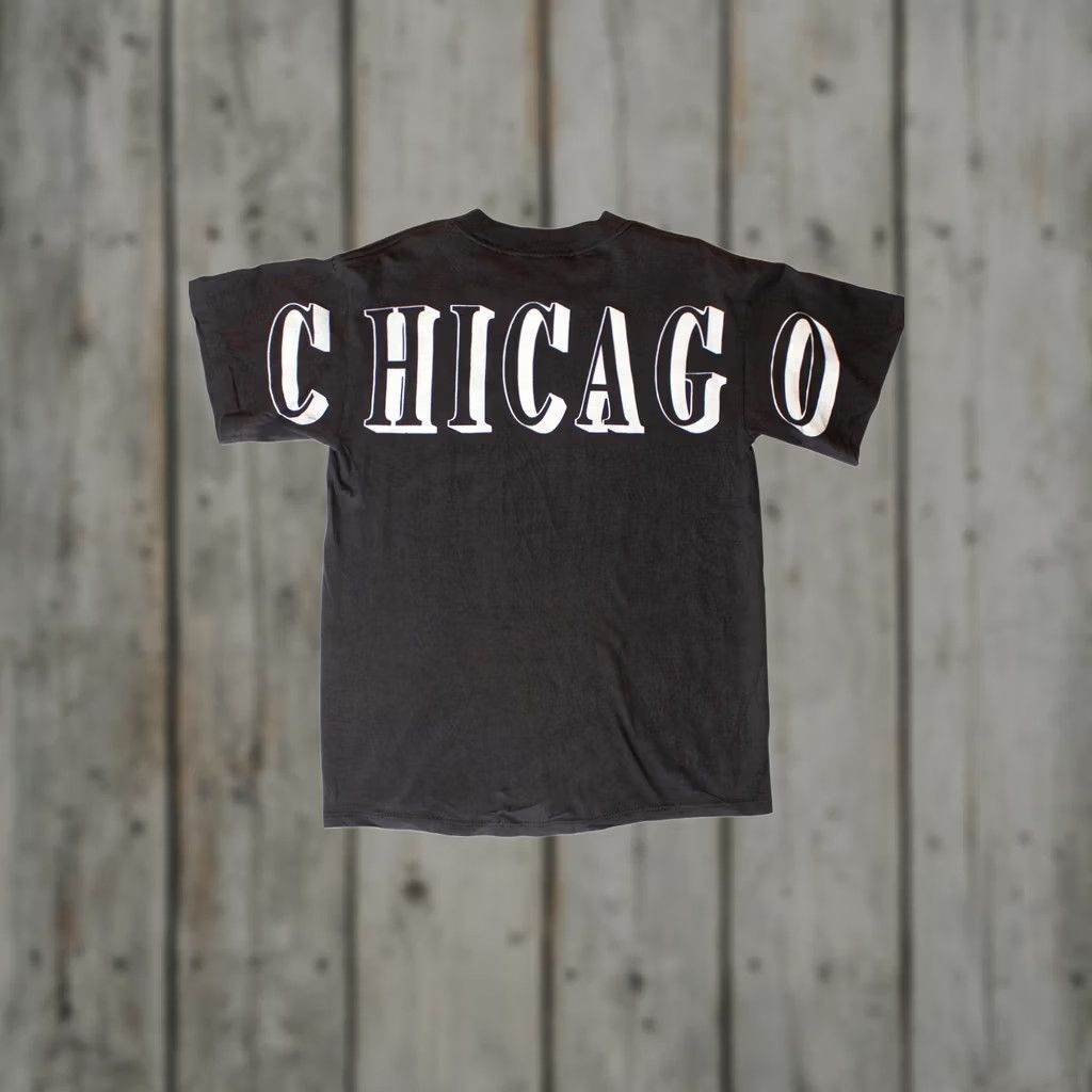 Vintage VINTAGE Primal Mode Chicago T-Shirt Heavyweight Tees Black Unisex Adults Medium Short Sleeve 1990s Mens Womens Boys Girls Size US M / EU 48-50 / 2 - 1 Thumbnail