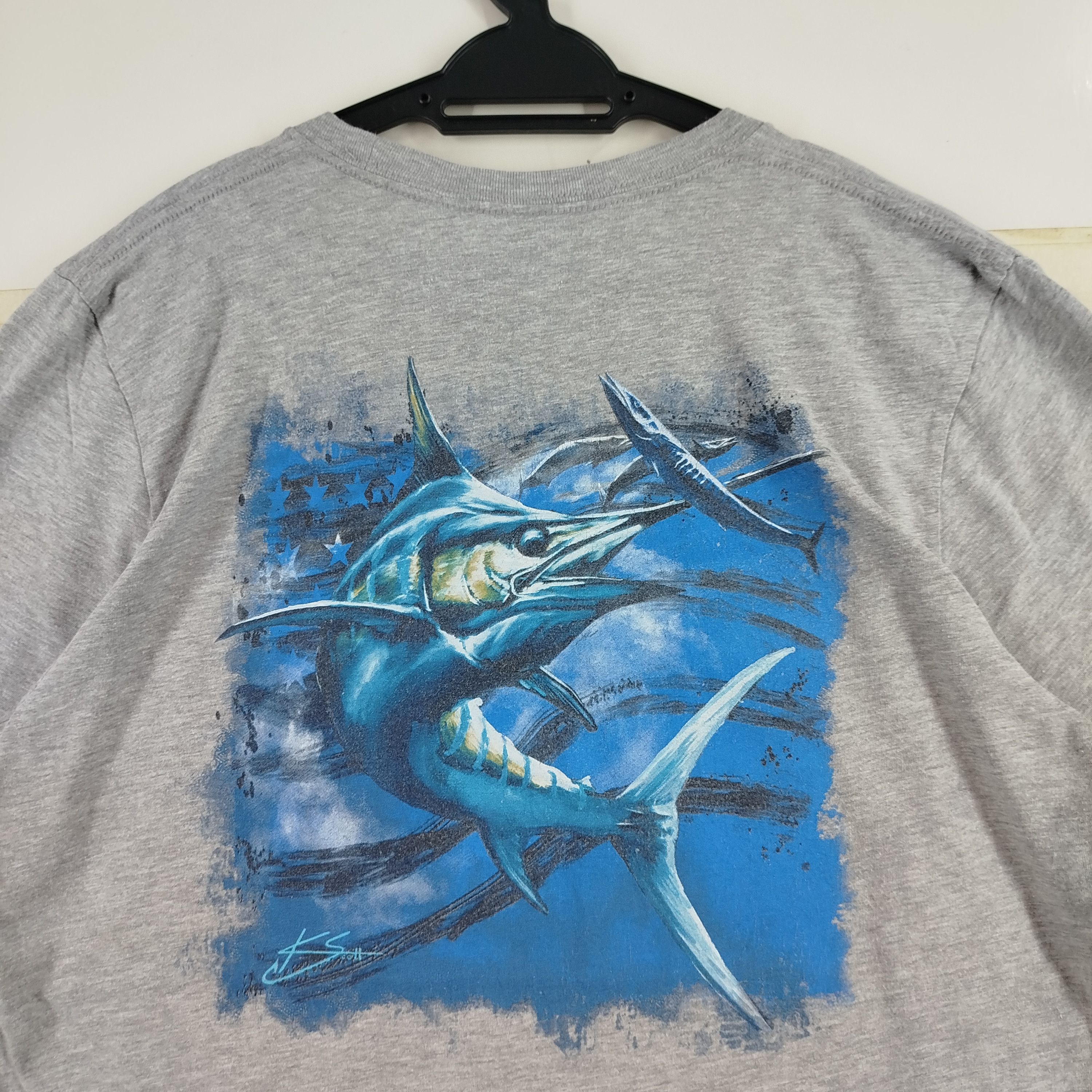 Designer × Habitat Huk Big Back Printed Fish Size US M / EU 48-50 / 2 - 2 Thumbnail