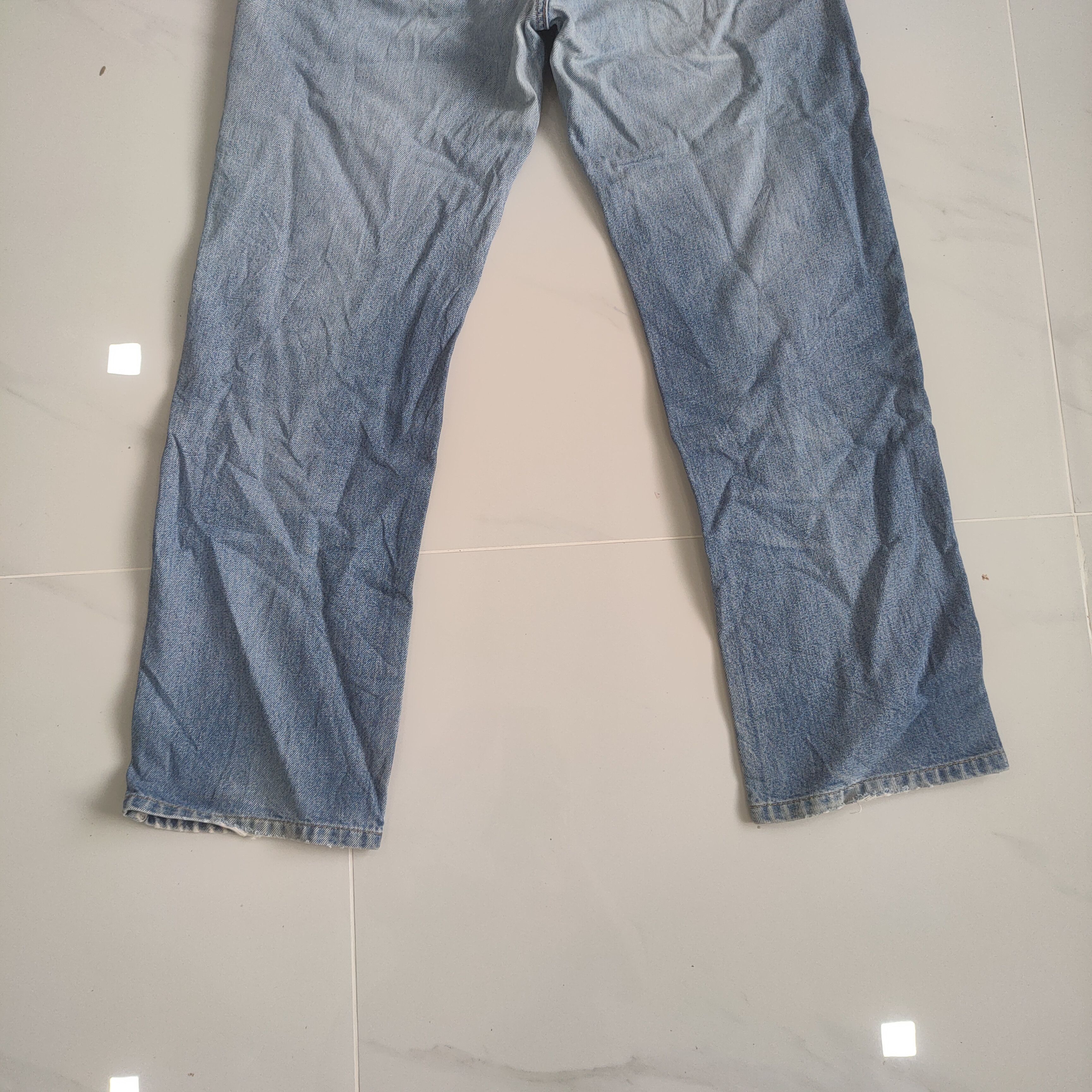Edwin VINTAGE EDWIN MUD WASHED BLUE JEAN DENIM PANTS Size US 32 / EU 48 - 10 Thumbnail