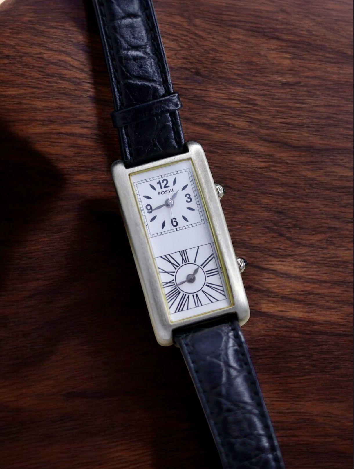 Fossil FOSSIL BIG TIC(JR-8761)RED FRAME WATCH🔴 | Grailed