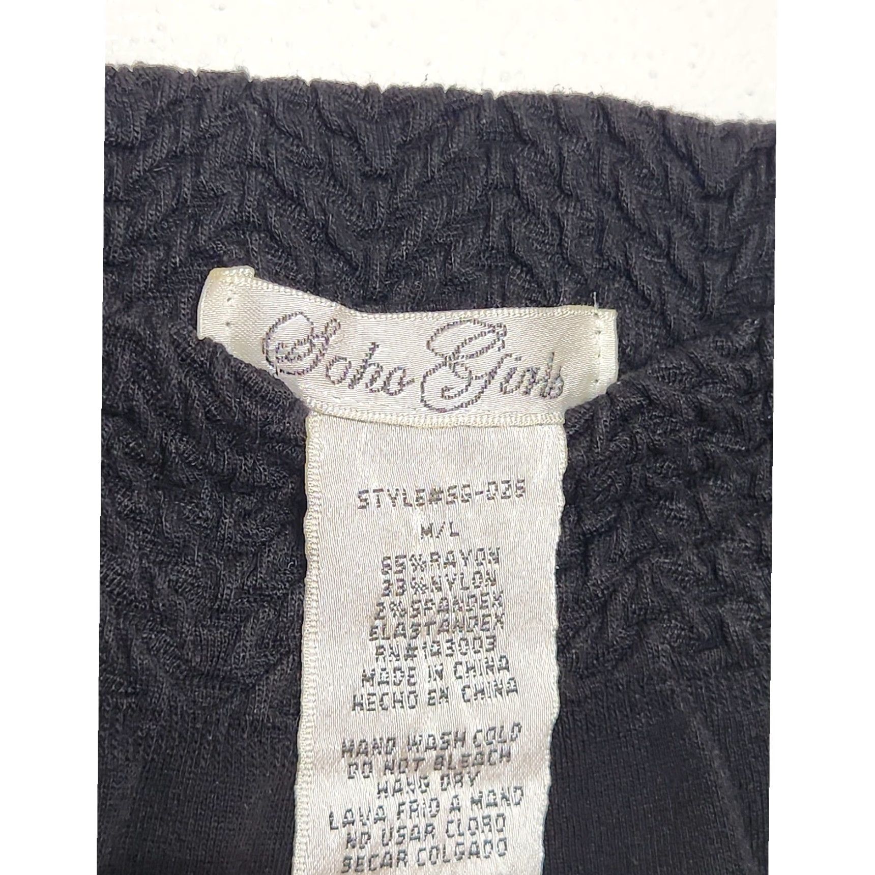 Vintage VINTAGE Soho Girls Tube Top Maxi Dress Black L M/L Woman Long Dress 52 15 Rayon Fairy Whimsy Goth 90s Girls Mens Womens Size L / US 10 / IT 46 - 6 Thumbnail