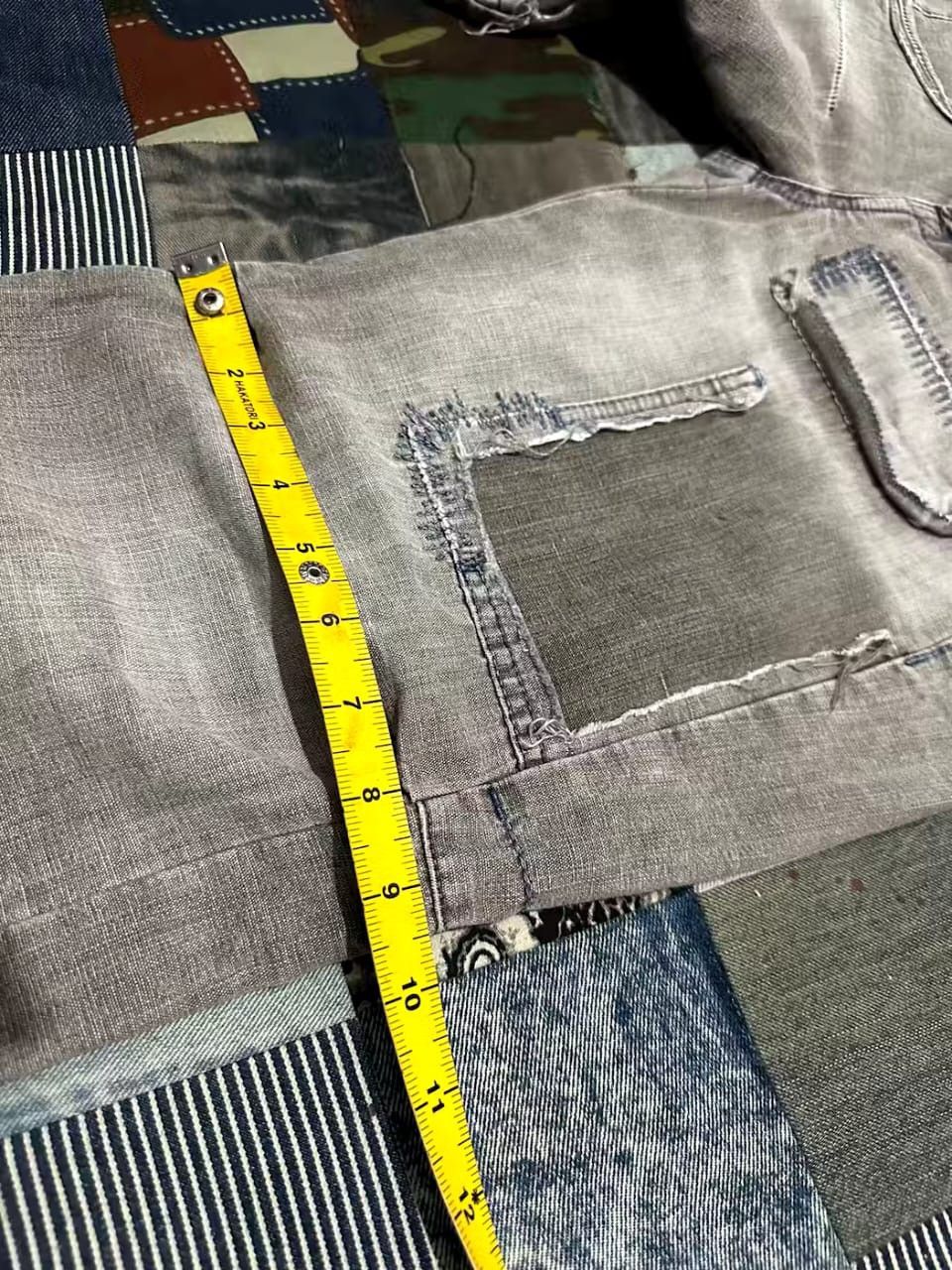 Marithe + Francois Girbaud Rare!!! Marithe Francois Girbaud Distressed Cropped Pants Size 28" / US 6 / IT 42 - 23 Thumbnail