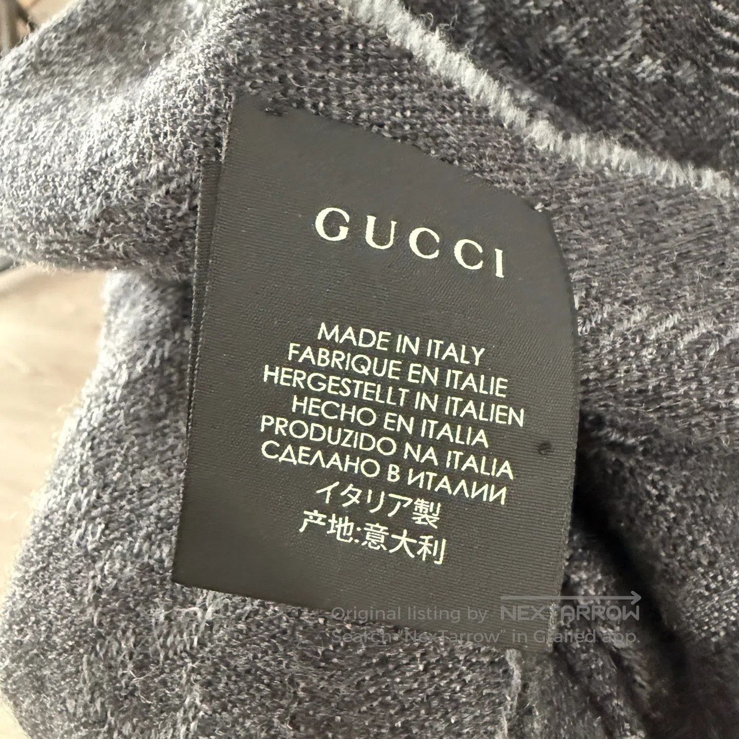 Gucci Guicci Double G printed shawl| Size M / US 6-8 / IT 42-44 - 4 Thumbnail