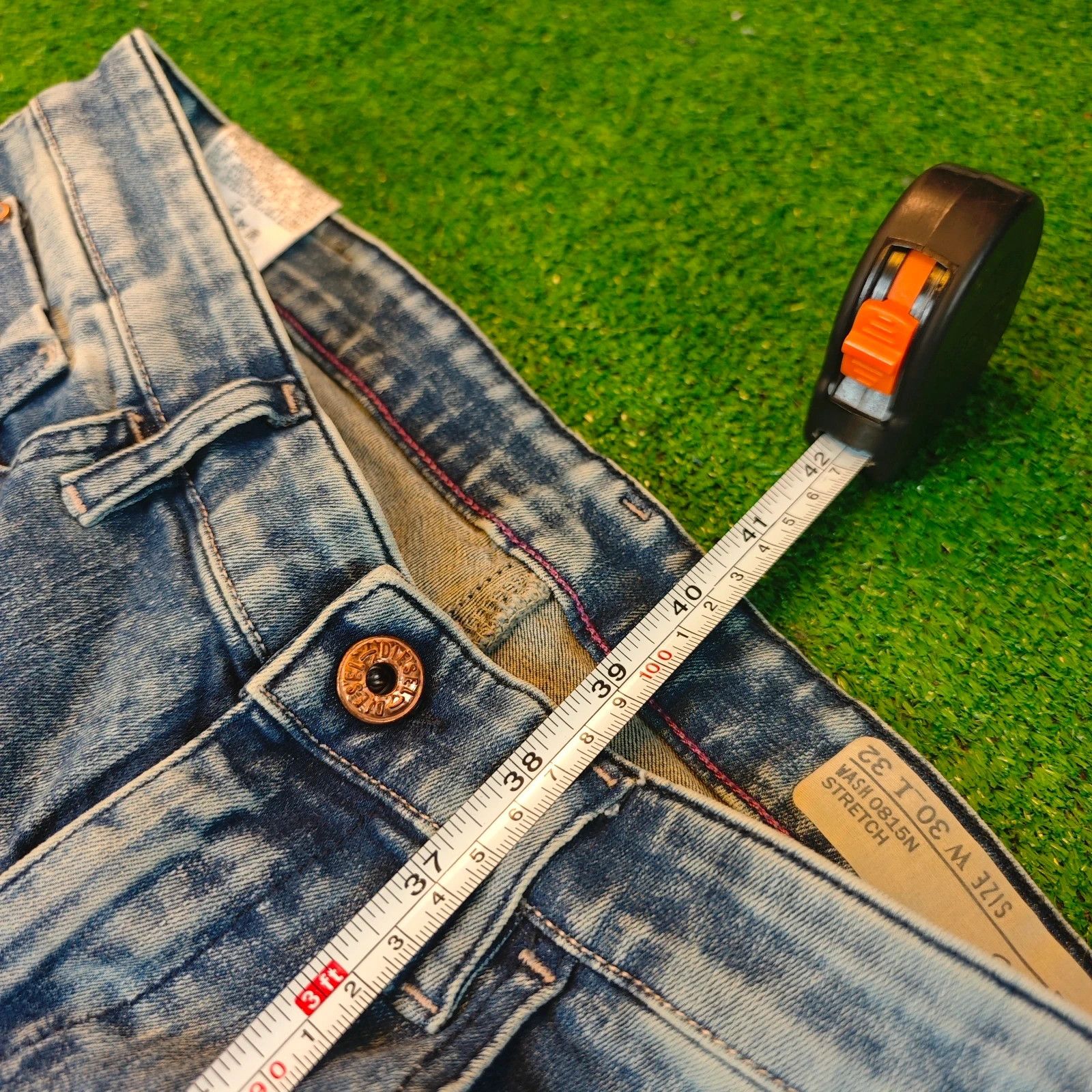 Diesel Diesel Skinzee-low Jeans Womens 30x32 stone wash super slim Size 30" / US 8 / IT 44 - 14 Thumbnail