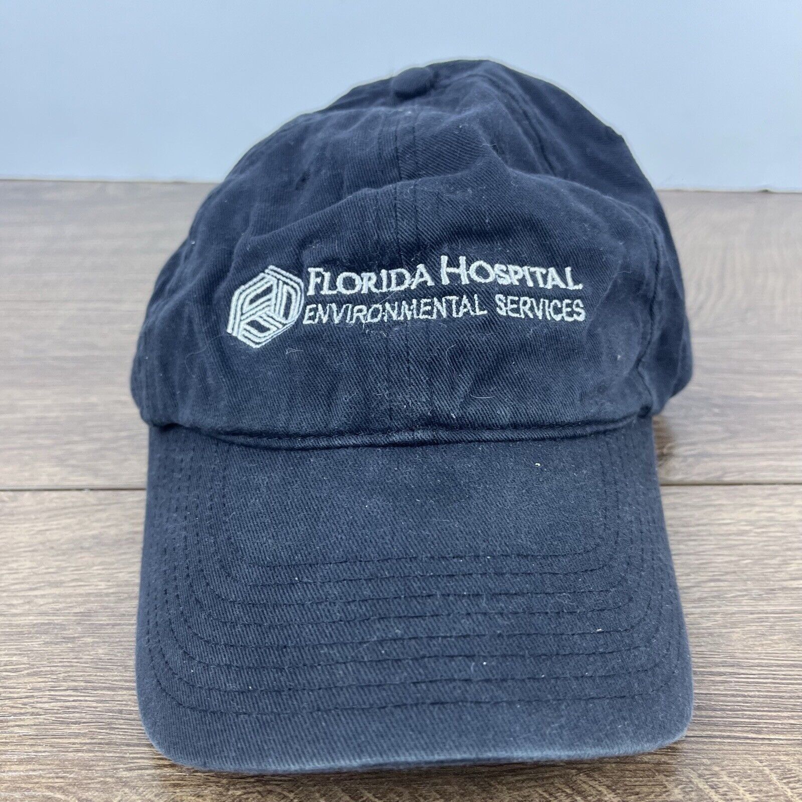 Nike Florida Hospital Hat Environmental Services Black Hat Adjust Size ONE SIZE - 3 Thumbnail
