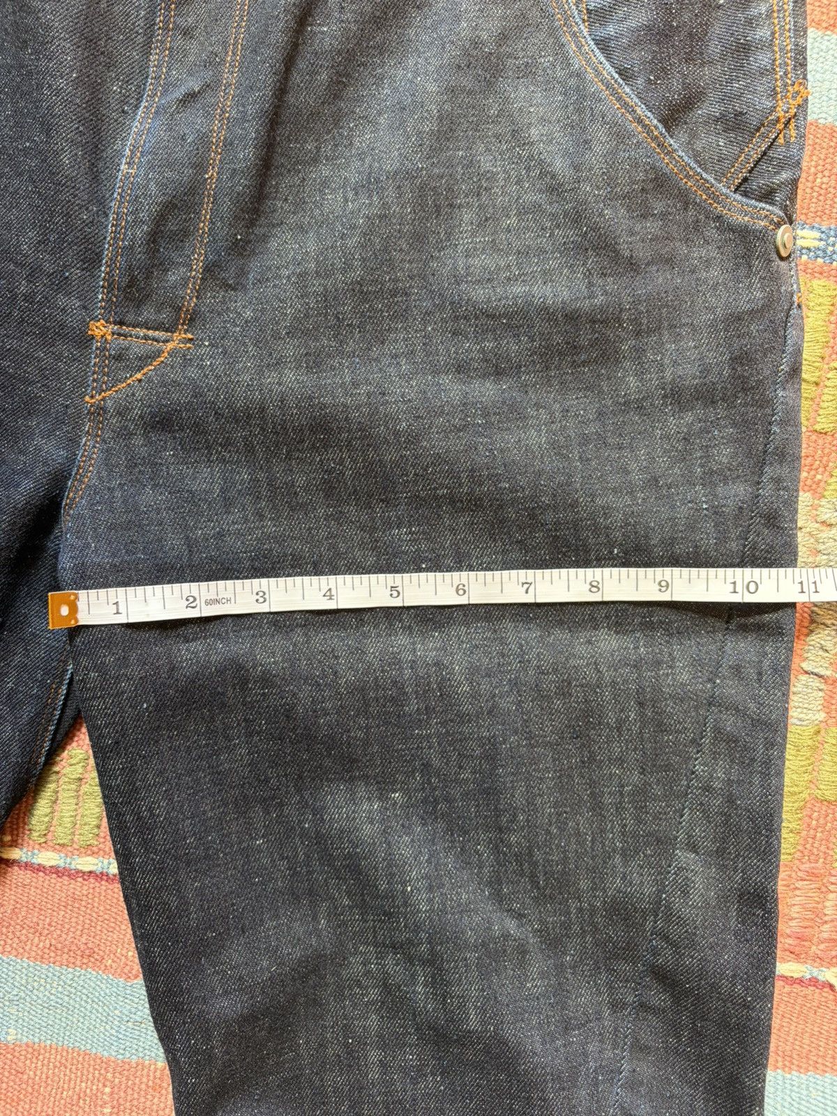 Levi's Vintage Clothing Y2K Levis Engineered Raw Selvedge Size US 34 / EU 50 - 4 Thumbnail
