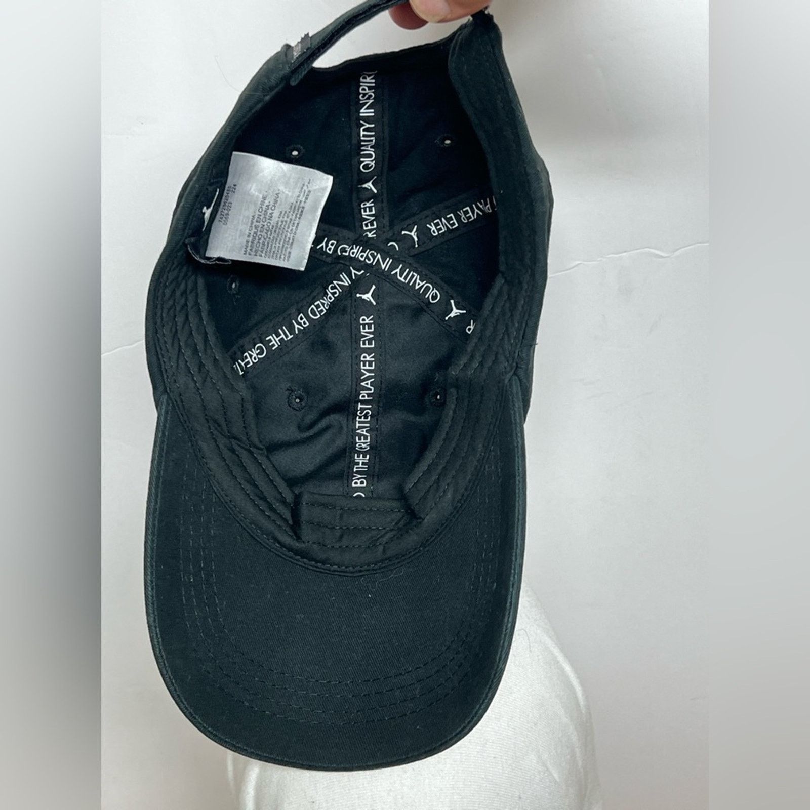 Jordan Brand Nike Air Jordan Boys Black Gym Red Pro Jumpman Snapback Cap Size ONE SIZE - 5 Thumbnail