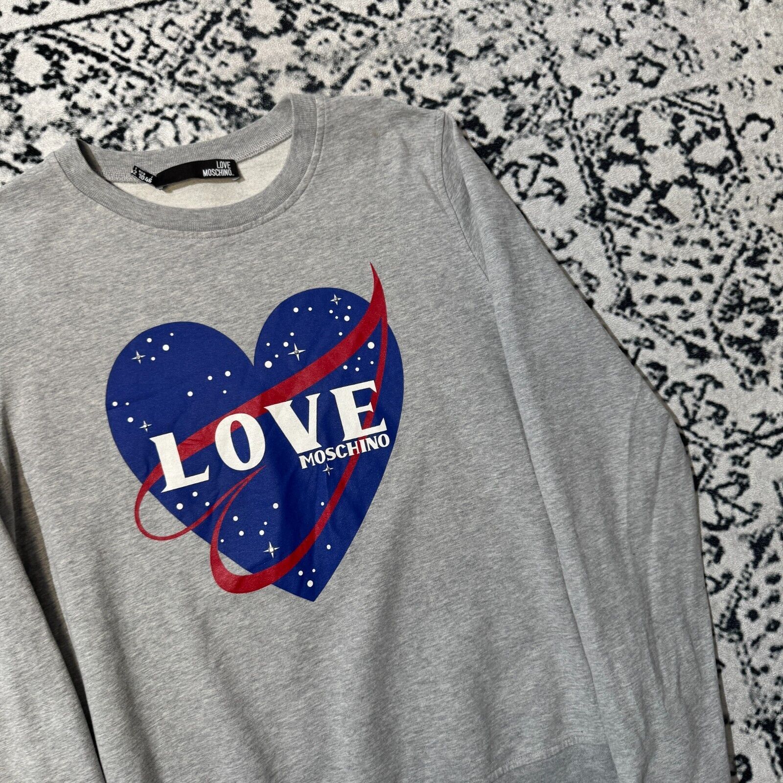 Vintage Vintage Unisex Gray Cotton Crewneck Size S NASA Y2K 90s Size US S / EU 44-46 / 1 - 4 Thumbnail