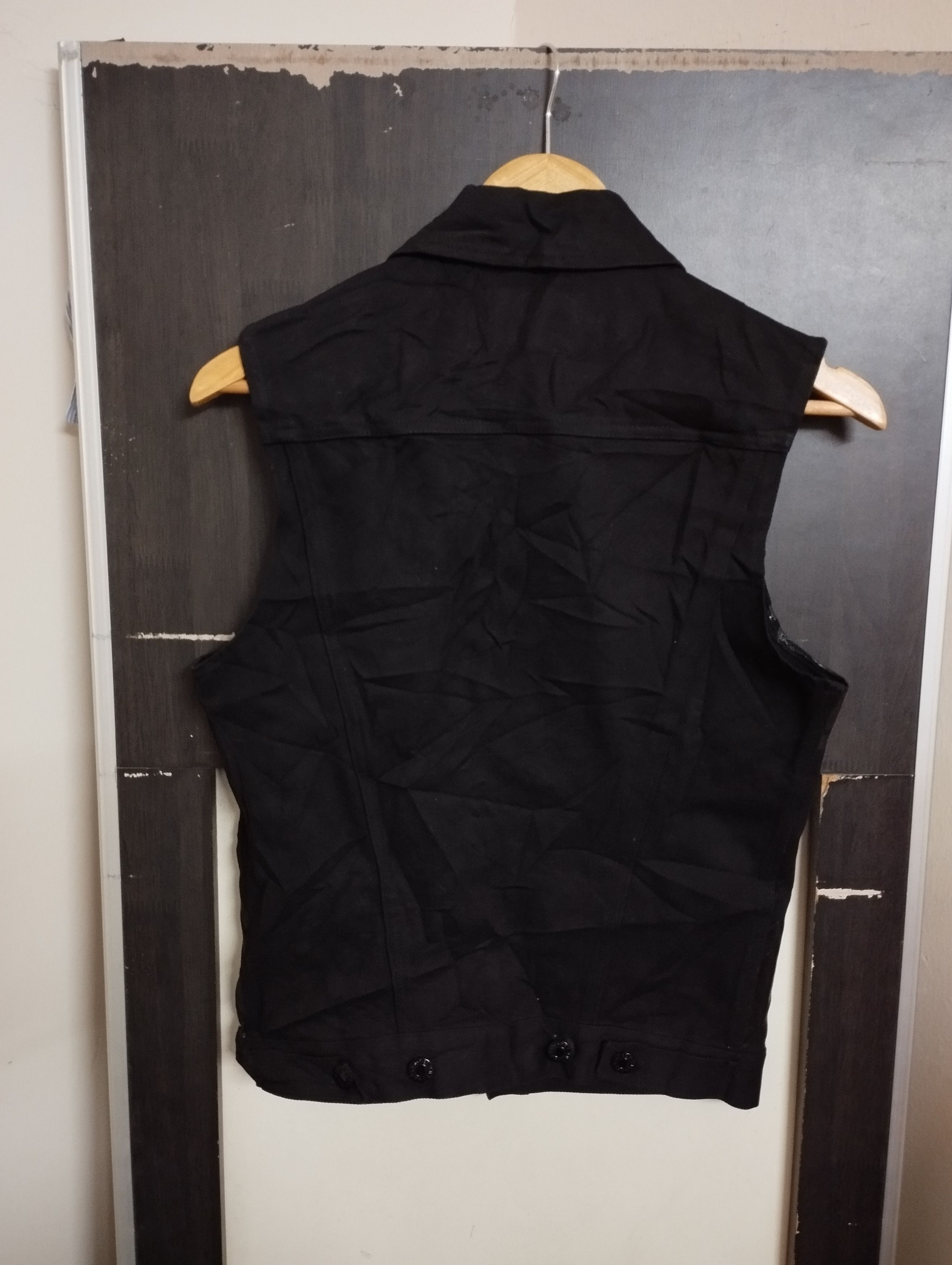 Helmut Lang Rare🔥Vintage1997 Helmut Lang Denim Jacket Rubber Stripe NOS Size US M / EU 48-50 / 2 - 2 Thumbnail