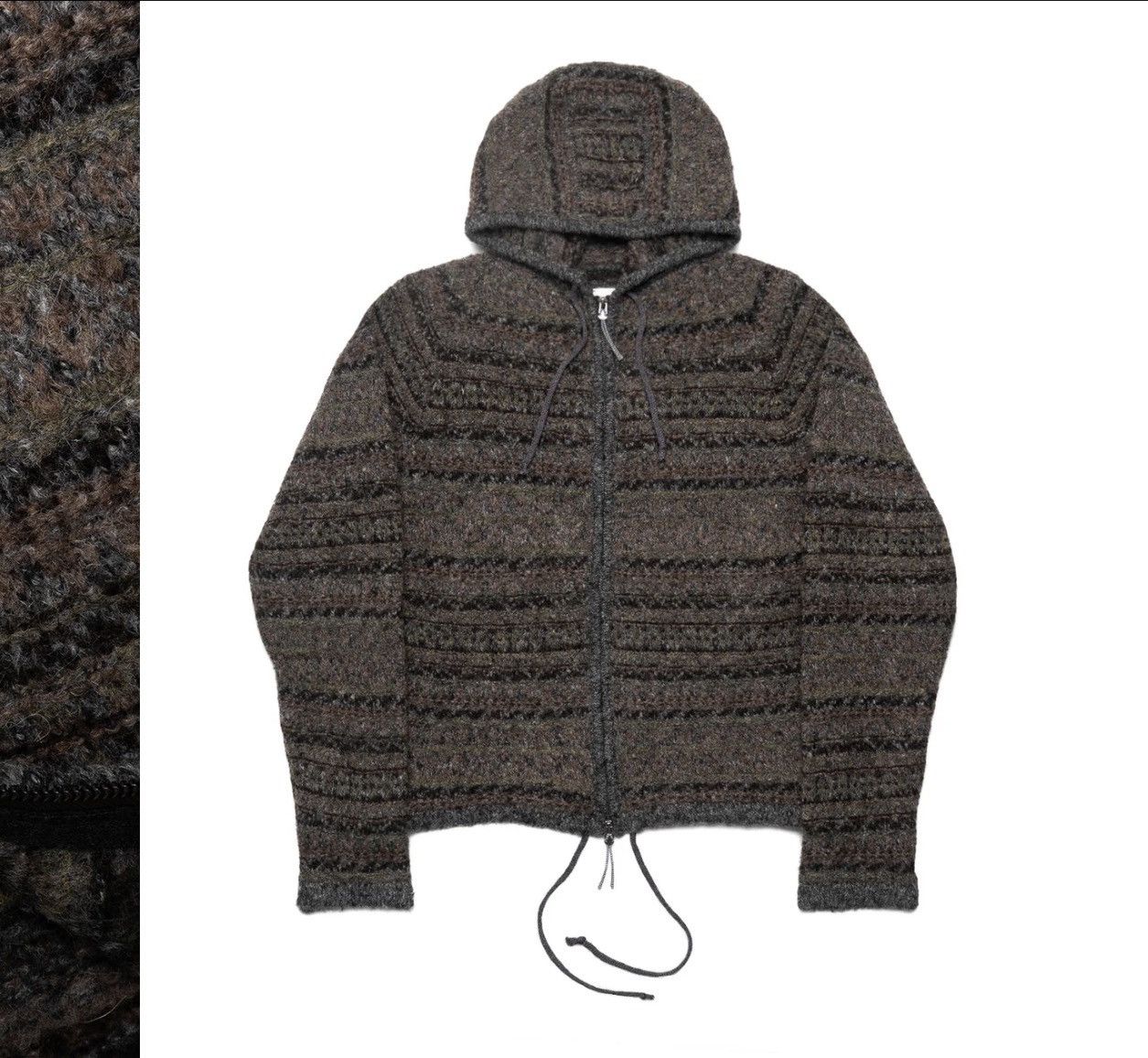 ROA Roa oversized 3d knit sweatshirt | Grailed