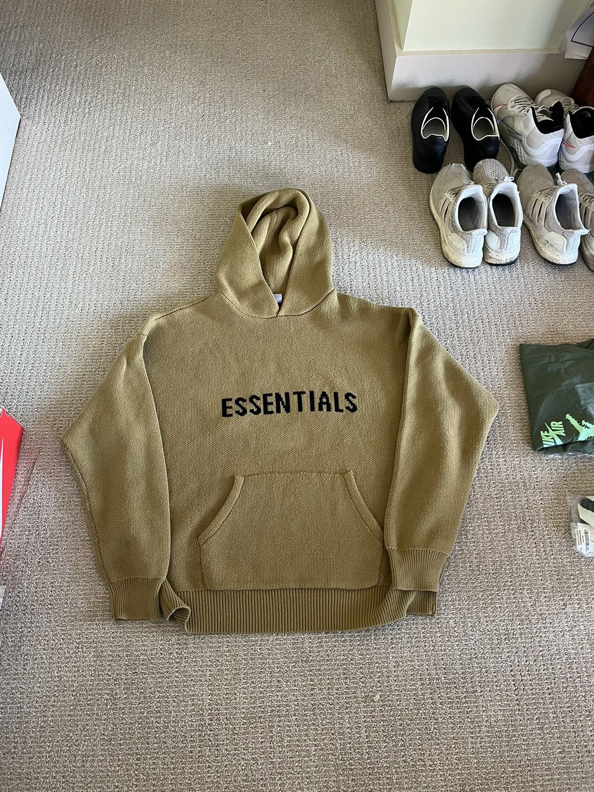 Essentials Essentials Knit Hoodie Grailed