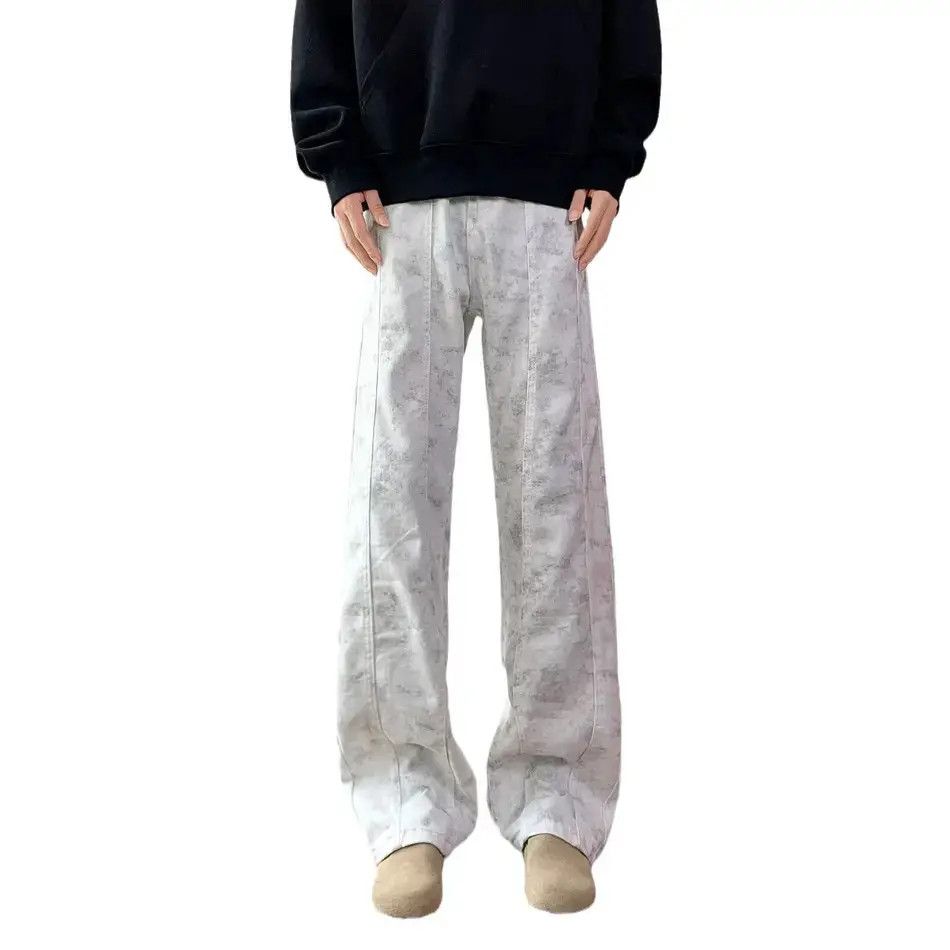 Japanese Brand Retro loose fitting patchwork micro flared jeans Size US 32 / EU 48 - 5 Thumbnail