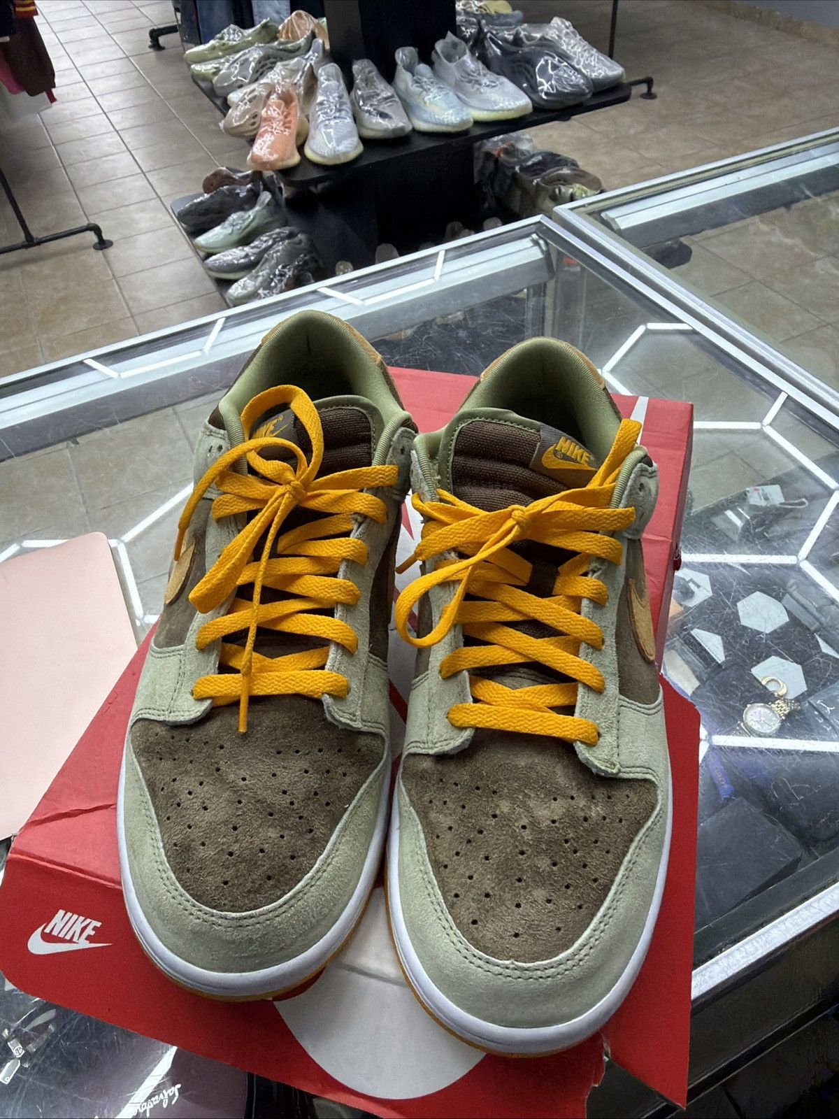 Nike Size 10 - Nike Dunk “Dusty Olive” OG All Super Clean Size US 10 / EU 43 - 18 Thumbnail