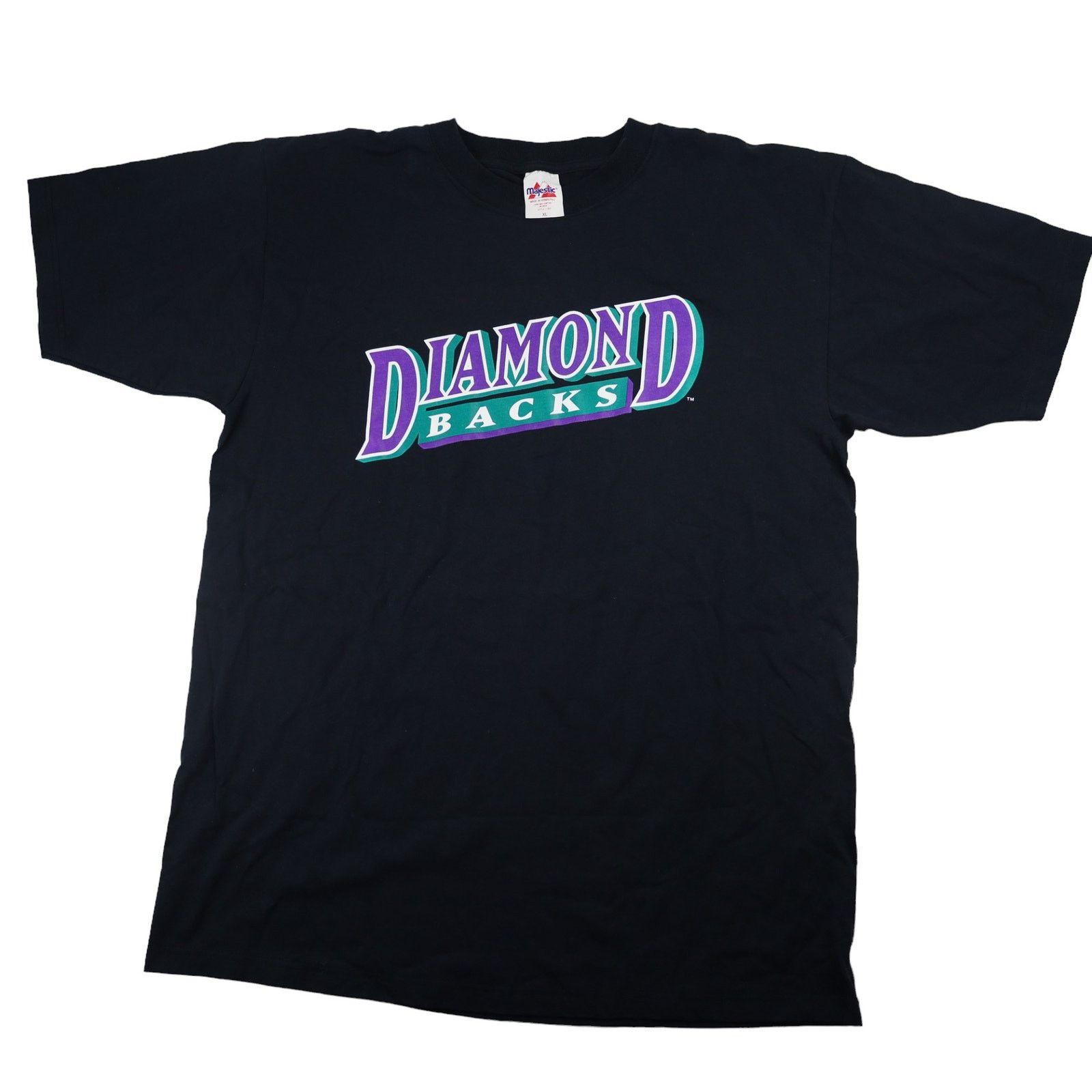 MLB × Majestic × Vintage Vintage Majestics Arizona Diamondbacks Graphic T Shirt Size US XL / EU 56 / 4 - 1 Thumbnail