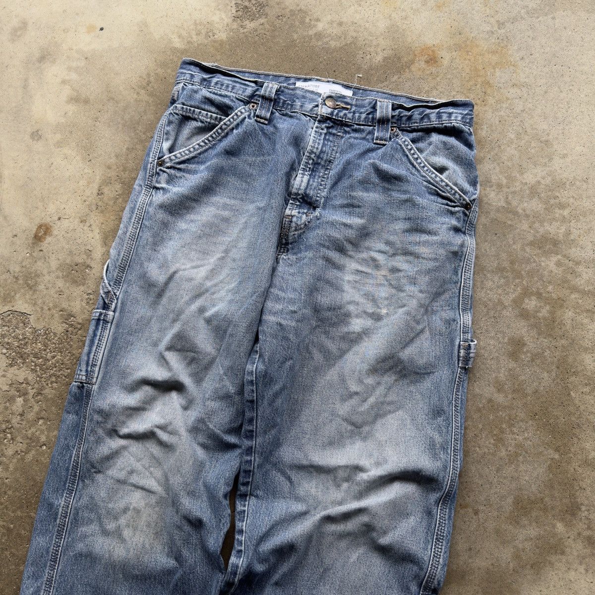 Levi's Levi's Thrashed Faded Distressed Skater Jeans ERD Grunge Size US 34 / EU 50 - 8 Thumbnail