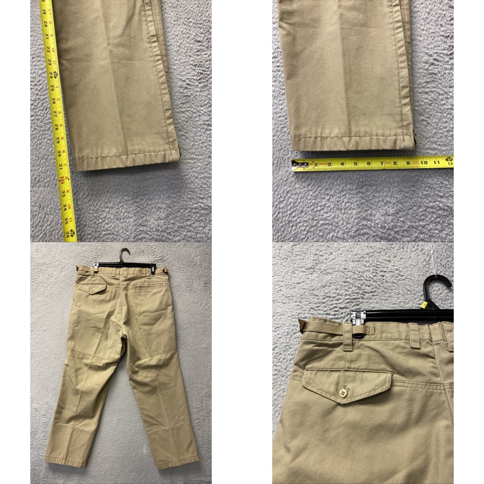Vintage Columbia Heavy Duty Work Pants Men’s 42x32 Tan Well Made /0495 Size US 42 / EU 58 - 8 Thumbnail