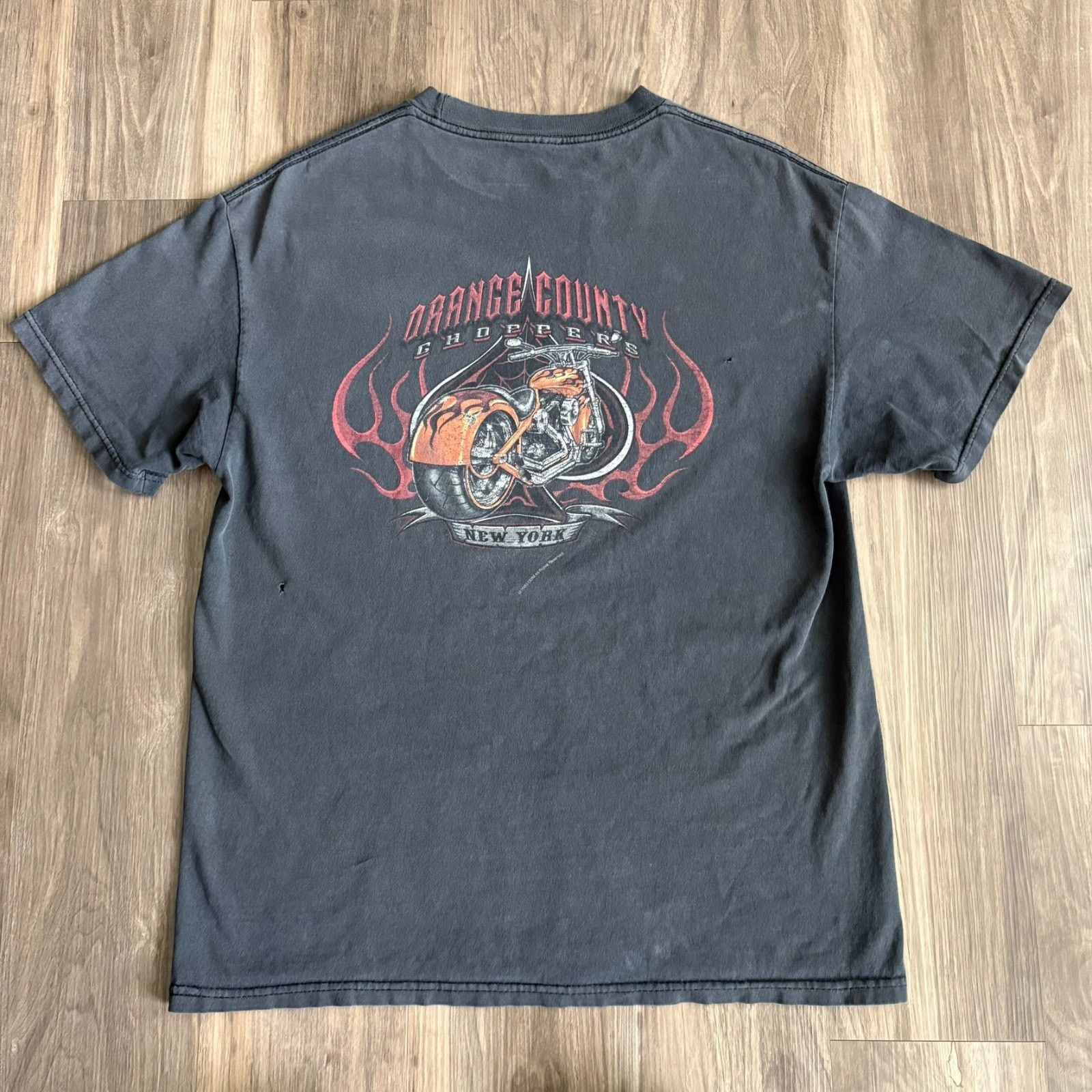 Vintage Vintage Y2K Orange County Choppers T-Shirt Men's Size L Size US L / EU 52-54 / 3 - 3 Thumbnail