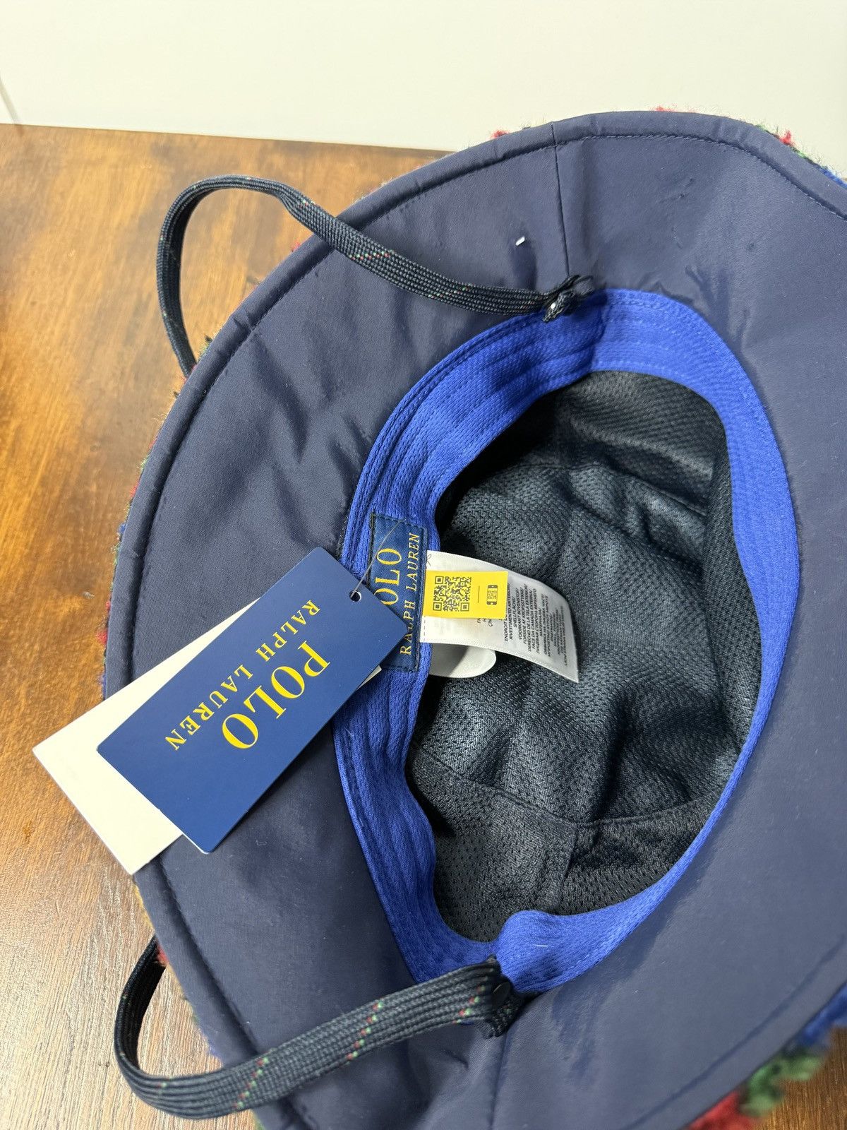 Polo Ralph Lauren Polo by Ralph Lauren paisley fleece bucket hat Size ONE SIZE - 4 Thumbnail