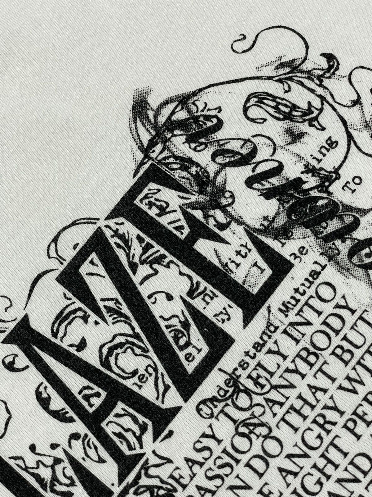 If Six Was Nine Beaumere Ablaze Y2K Skull Affliction Wording Smoke Graphic Size US M / EU 48-50 / 2 - 12 Thumbnail