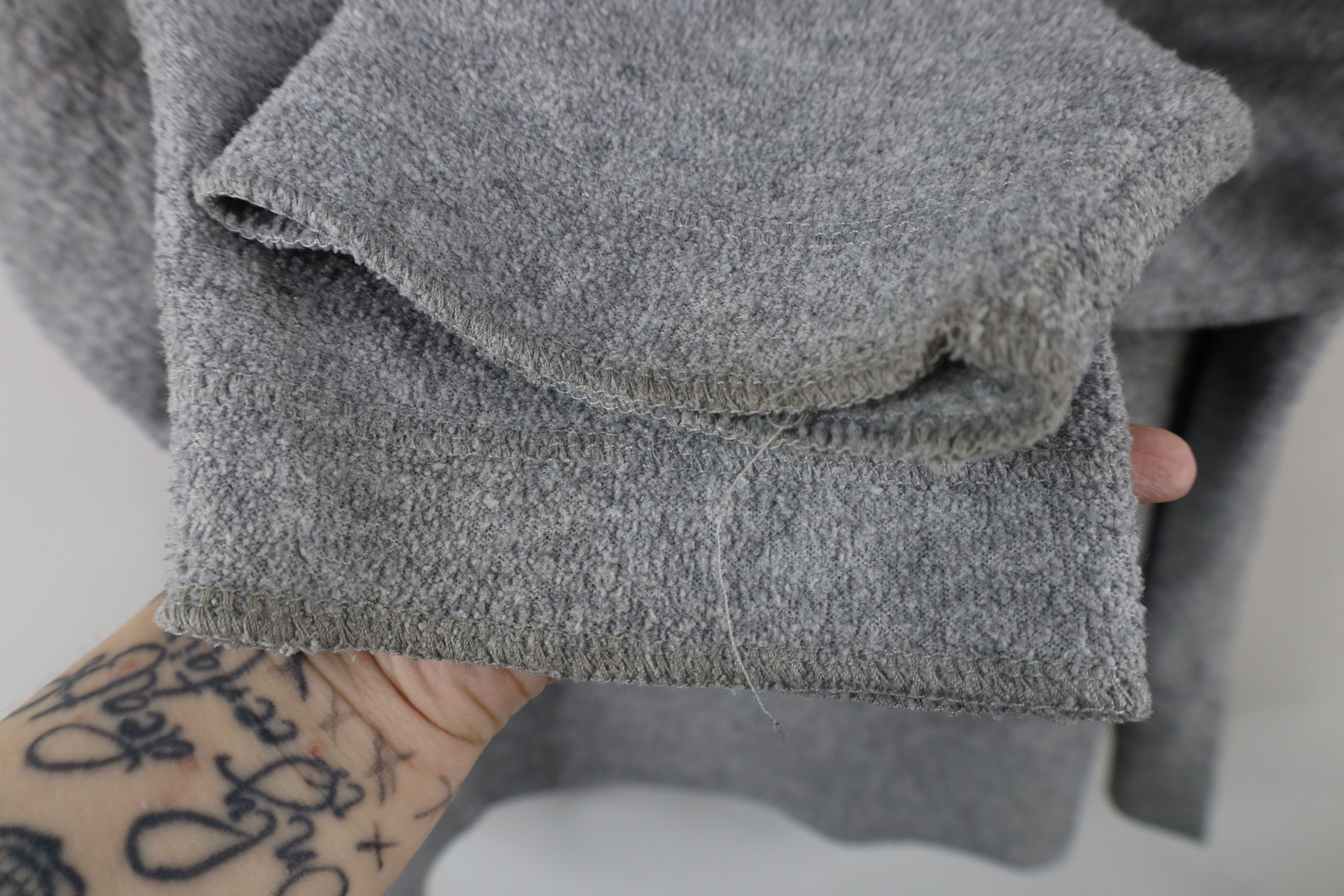 Vintage Vintage 90s Out University of Toledo Fleece Sweater Gray Size US XL / EU 56 / 4 - 6 Thumbnail