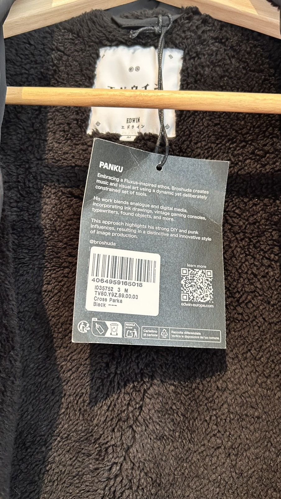 Edwin Edwin Cross Parka, Men’s Medium, new with tags Size US M / EU 48-50 / 2 - 13 Thumbnail
