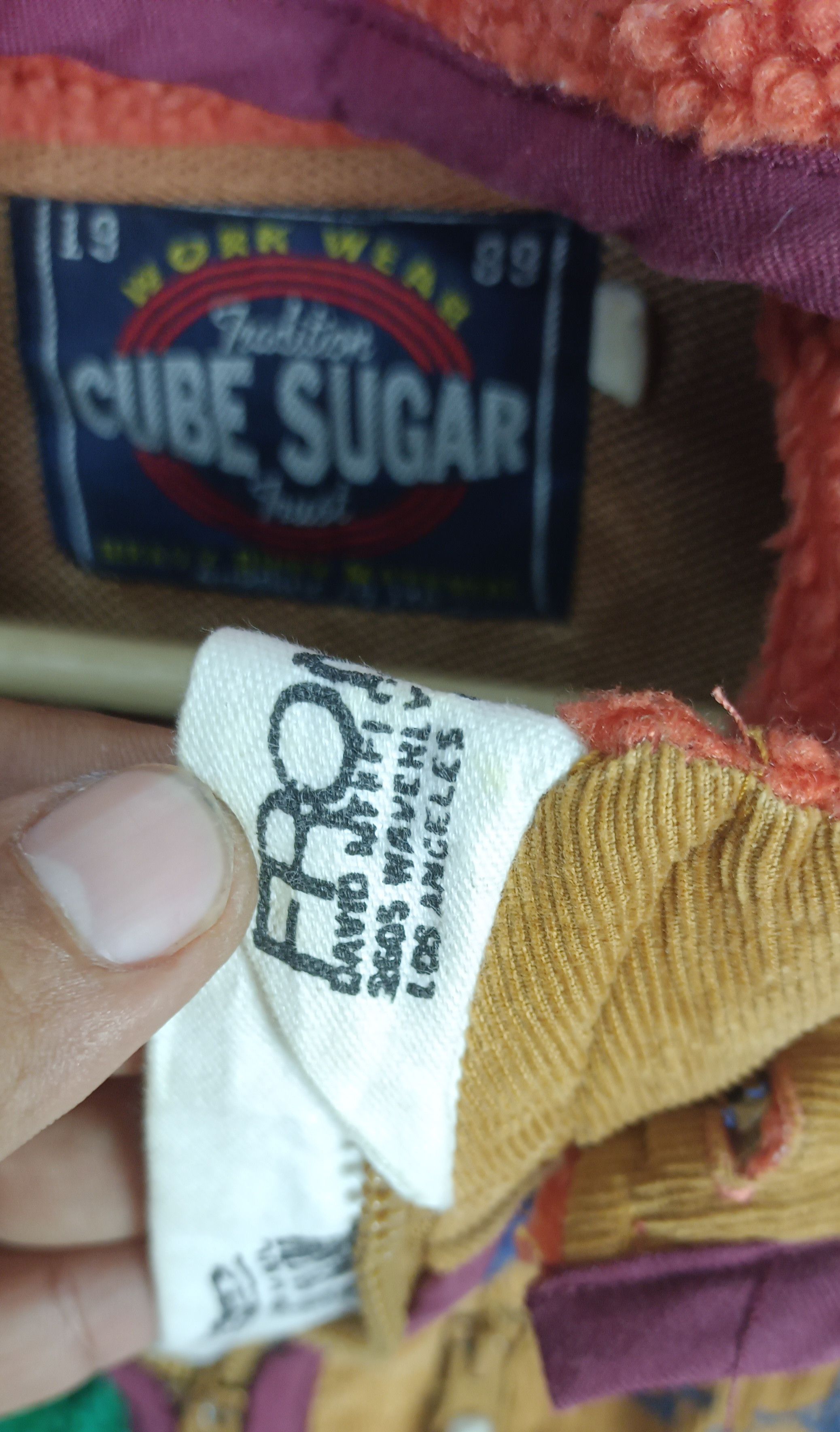 Japanese Brand Cube Sugar Japan Colourblock Sherpa Vest Jacket Size US S / EU 44-46 / 1 - 7 Thumbnail
