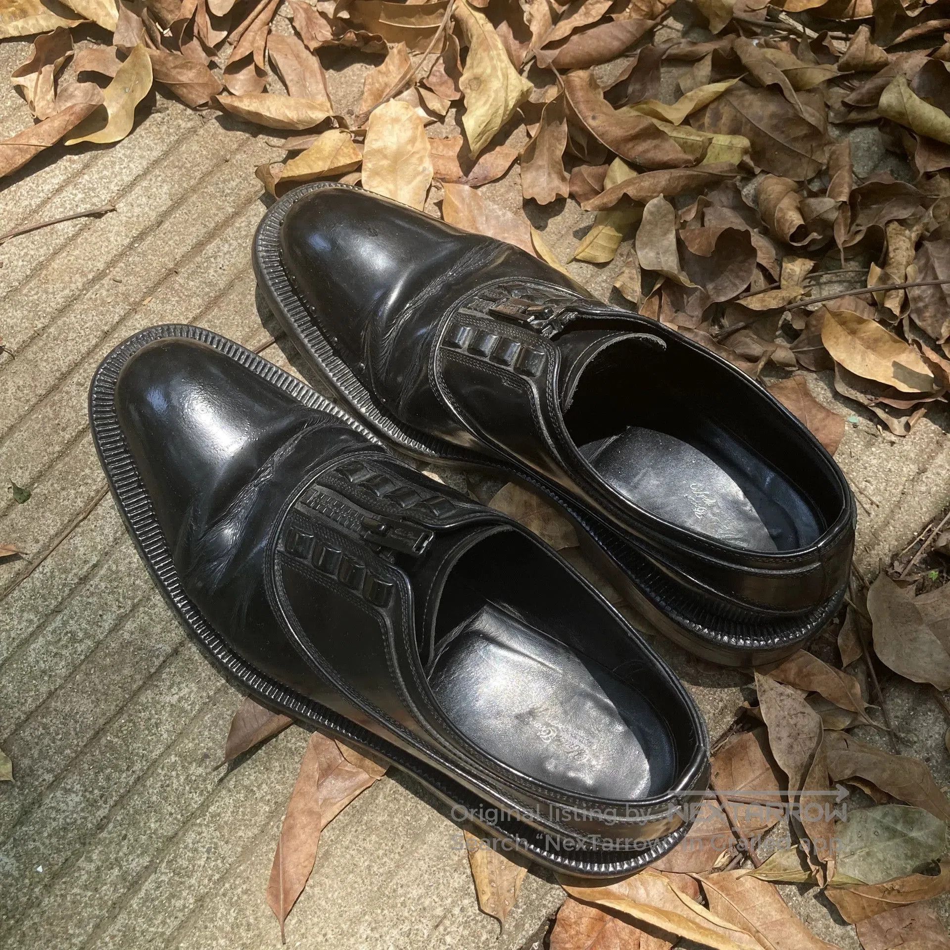 Undercover Undercover Patent Leather Zip Derby Shoes. Size US 10 / EU 43 - 4 Thumbnail