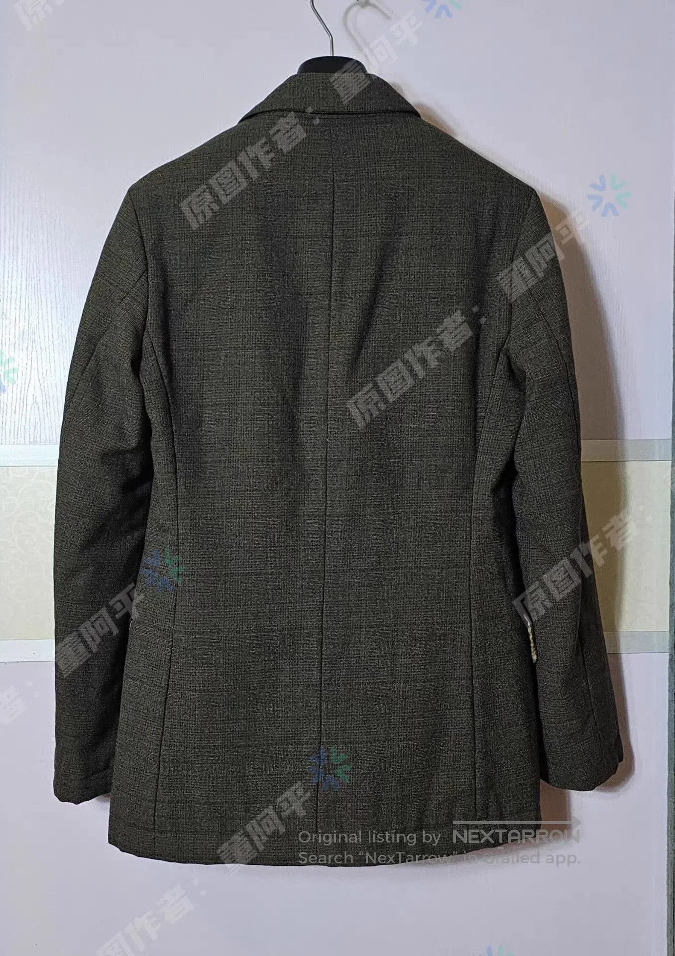 Dries Van Noten Black Plaid Single-Breasted Blazer. Size US M / EU 48-50 / 2 - 4 Thumbnail