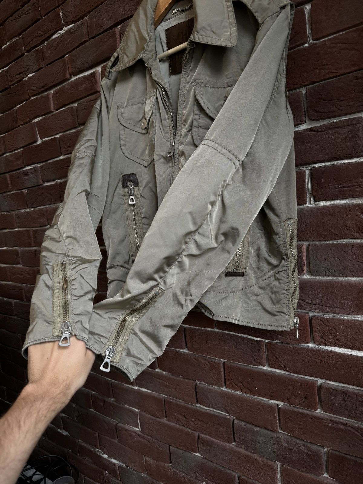 Vintage Historic Research Vintage Bomber Cargo Jacket Y2k M Grail Size US M / EU 48-50 / 2 - 6 Thumbnail
