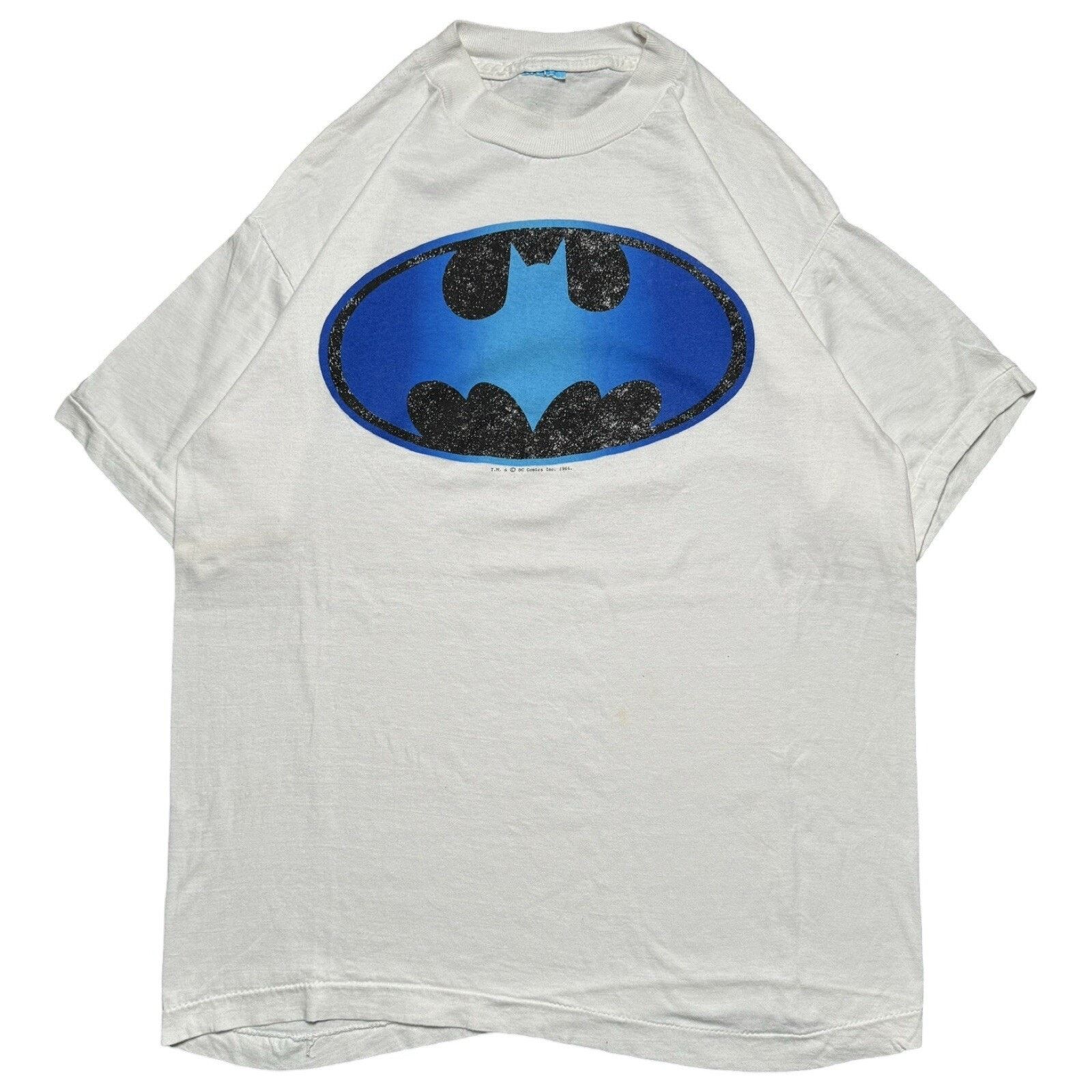 Vintage Vintage 80s Batman Alt Logo Graphic T Shirt Mens L Joker Size US L / EU 52-54 / 3 - 1 Thumbnail