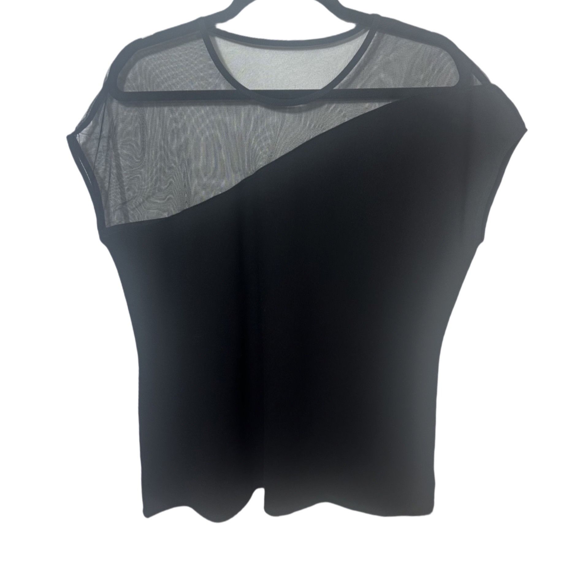 Other NWT Marcella Black Florence Mesh Short Sleeve Top XXL Size XXL / US 16-18 / IT 52-54 - 3 Thumbnail