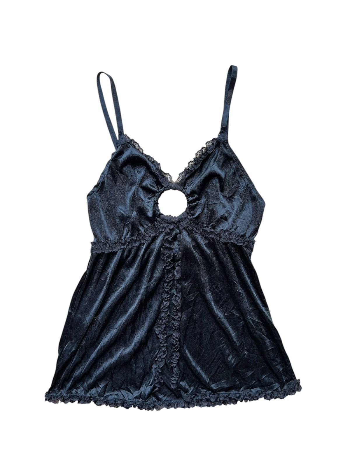 Japanese Brand Japanese Gal black lace camisole 🧛🏻‍♀️🖤 Size M / US 6-8 / IT 42-44 - 1 Thumbnail