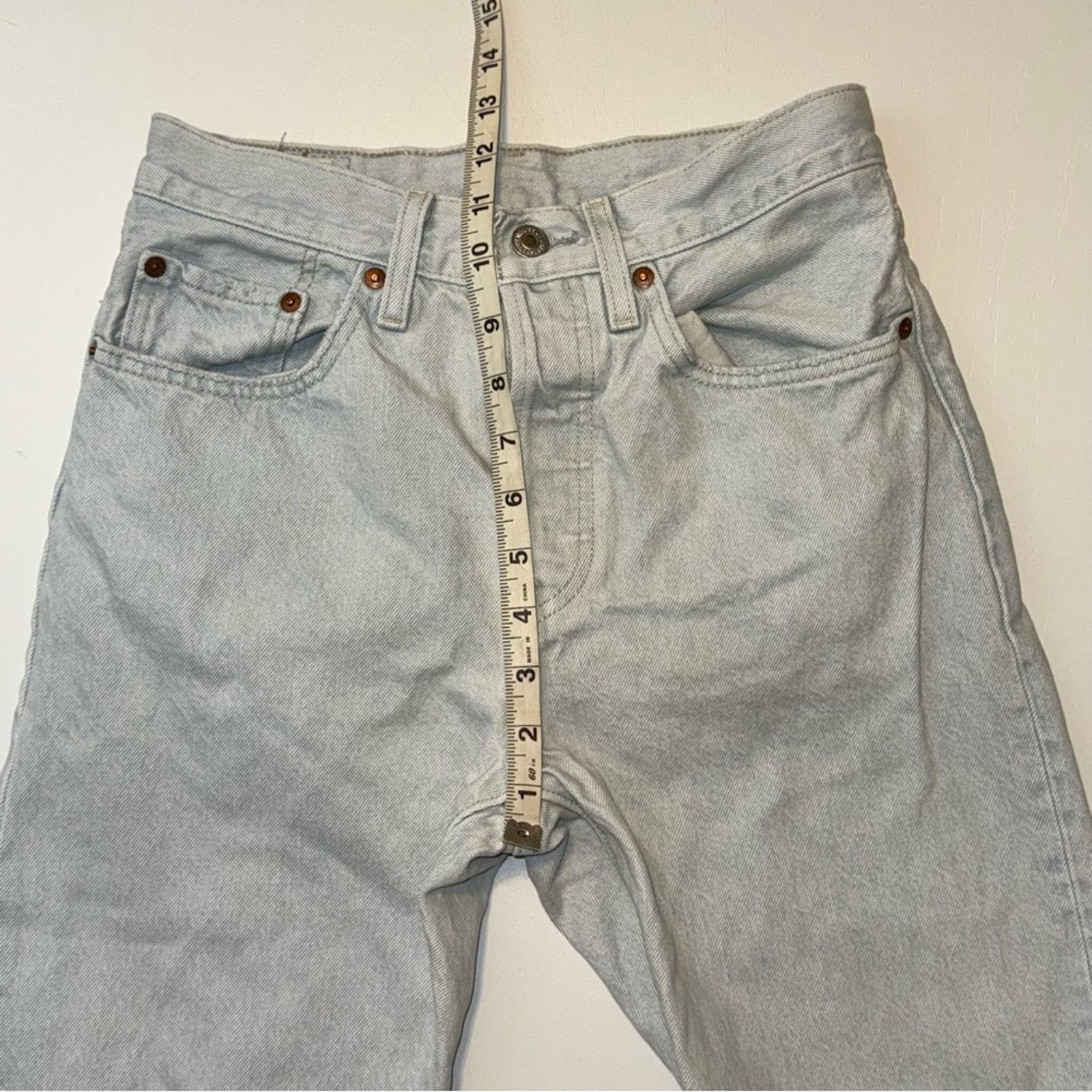 Levi's Levi’s 501 Original Cropped Jeans Vintage Inspired Size 26" / US 2 / IT 38 - 15 Thumbnail