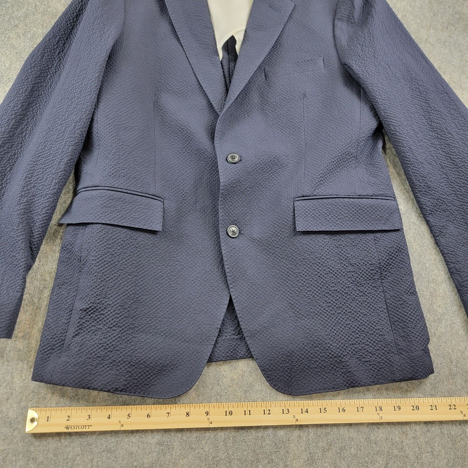 Todd Snyder Todd Snyder Seersucker Sutton Suit Jacket 42R NWT Size 42R - 6 Thumbnail