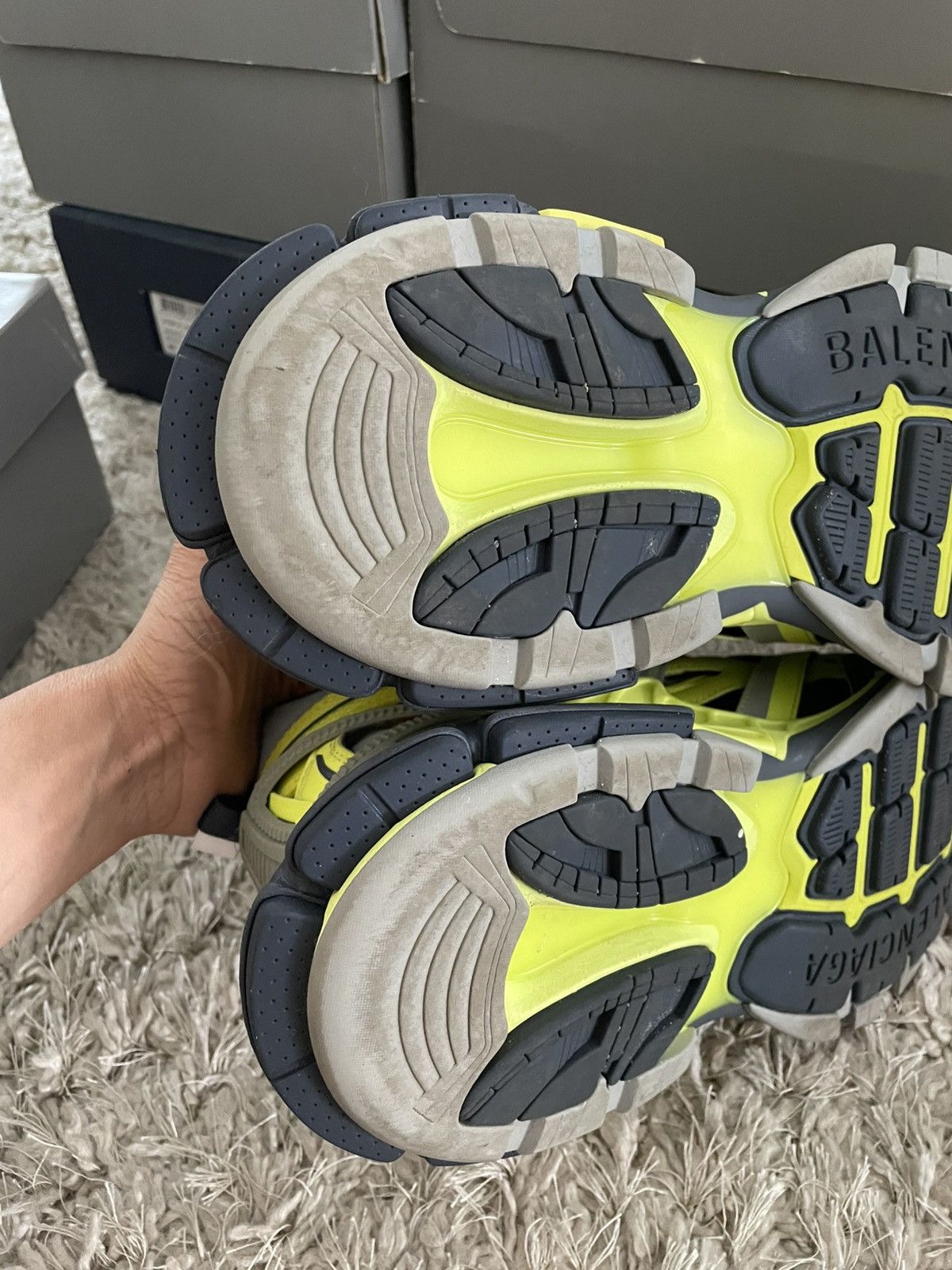 Balenciaga Balenciaga Track 2 Green Grey Size US 13 / EU 46 - 9 Thumbnail