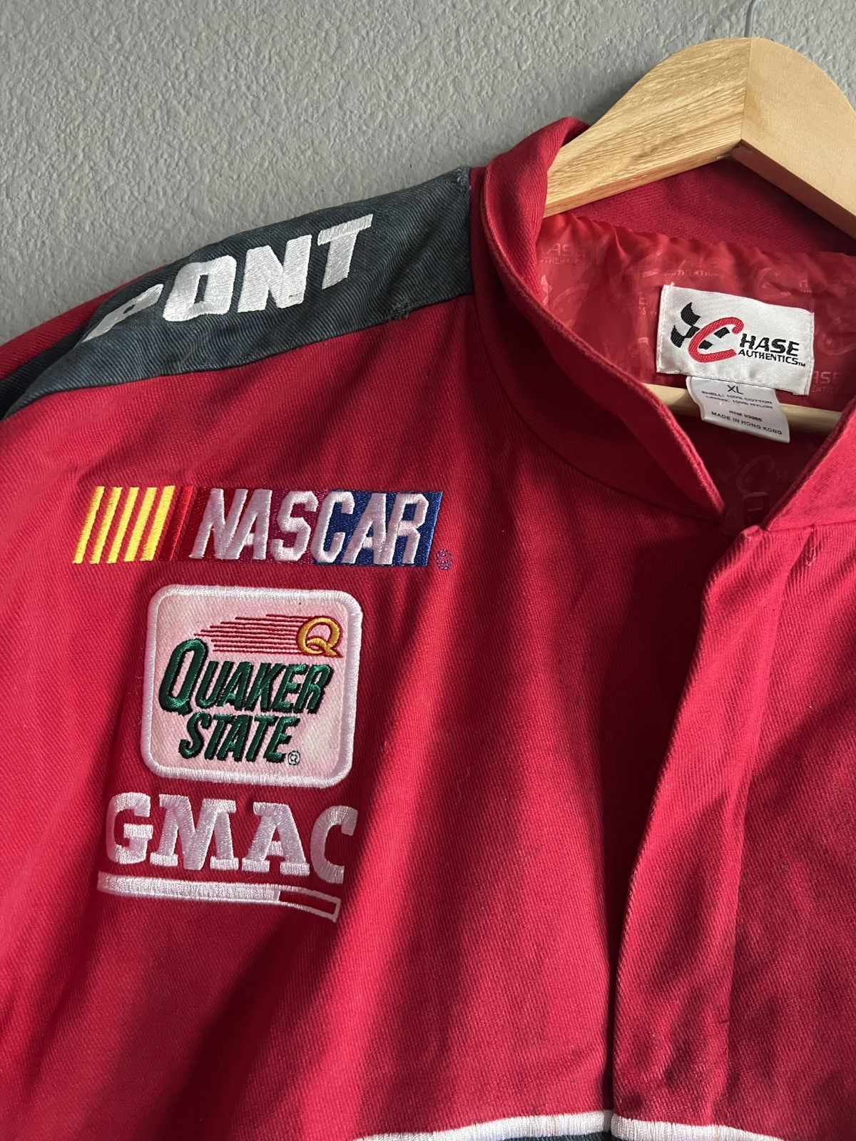 Chase Authentics × NASCAR × Vintage Vintage NASCAR DuPont 90’s jacket Grail Jeff Gordon Size US XL / EU 56 / 4 - 4 Thumbnail