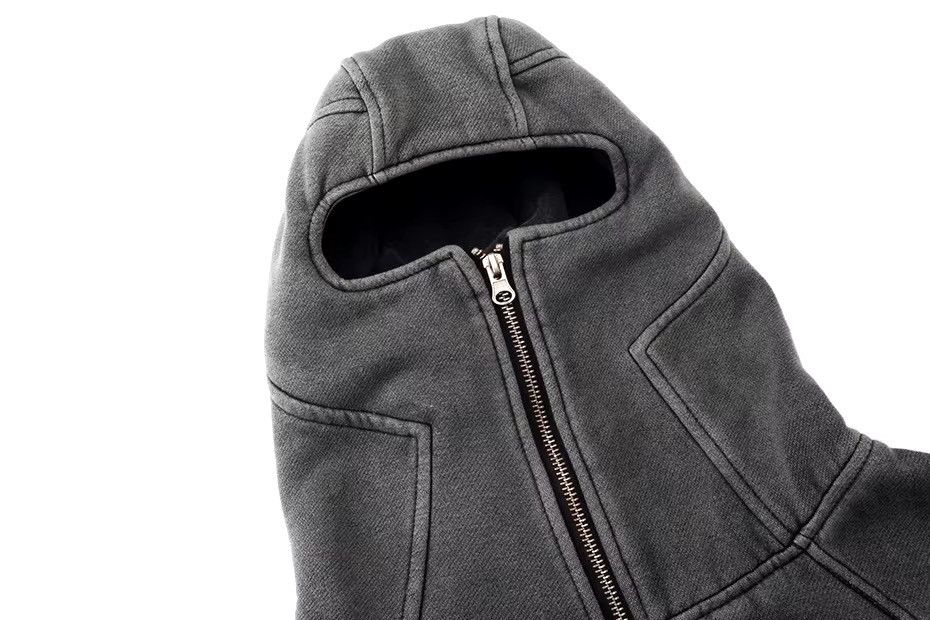 Designer × Vintage Streetwear Design Zipper Loose Hoodie Sweatshirt Size US M / EU 48-50 / 2 - 3 Thumbnail