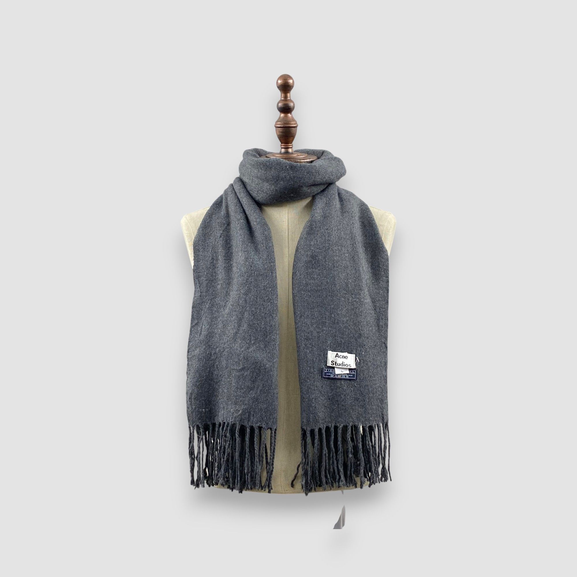 Acne Studios Vintage Acne Studios Scarf Muffler Wool Stole Wraps Scarves Size ONE SIZE - 1 Thumbnail