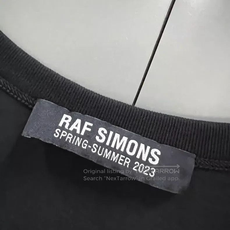 Raf Simons Raf simons Black printed logo vest Size US S / EU 44-46 / 1 - 3 Thumbnail