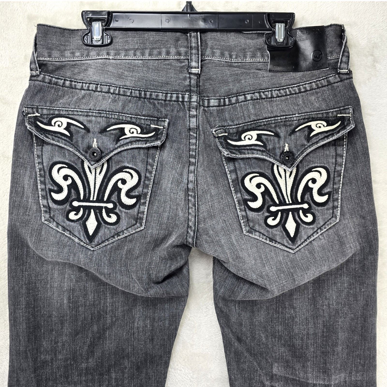 JNCO Vintage JNCO Jeans Mens 34x31 Embroidered Flap Pockets Y2K Size US 34 / EU 50 - 1 Thumbnail