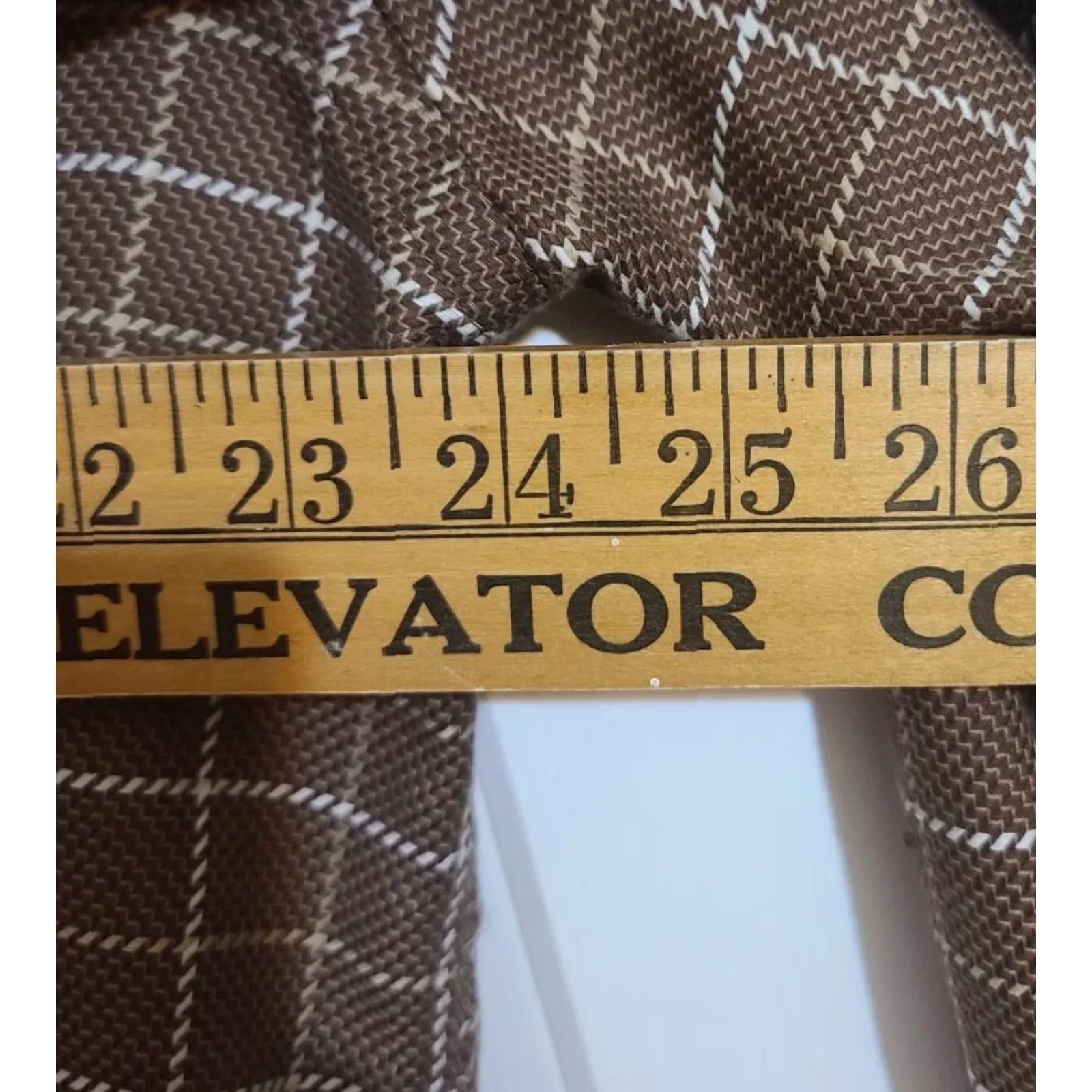Greats VINTAGE Mens Kenneth Roberts Platinum Long Sleeve Brown Plaid XL Shirt Great Condition Size US XL / EU 56 / 4 - 7 Thumbnail