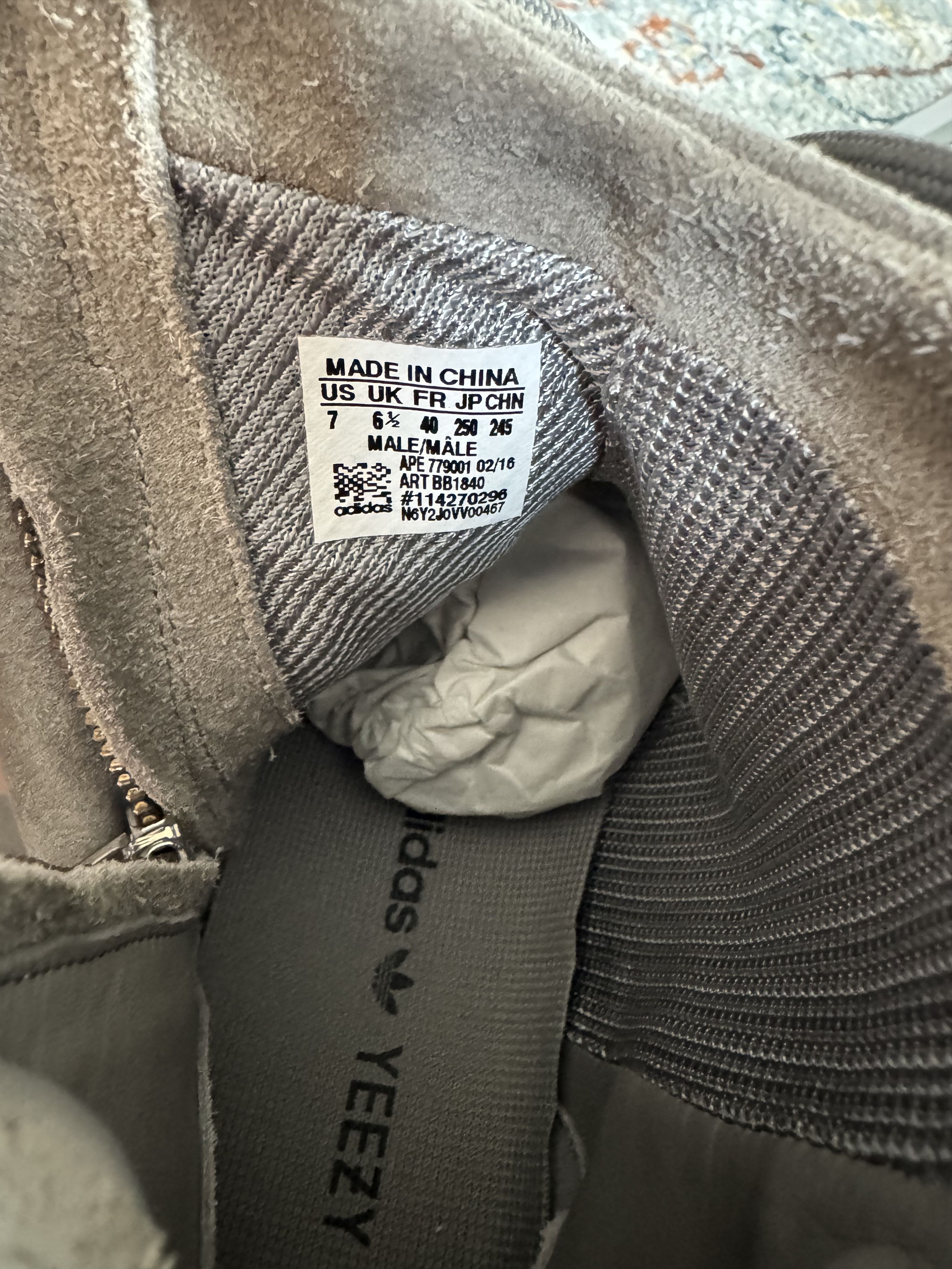Yeezy adidas Yeezy Boost 750 Grey Gum Size US 7 / EU 40 - 8 Thumbnail