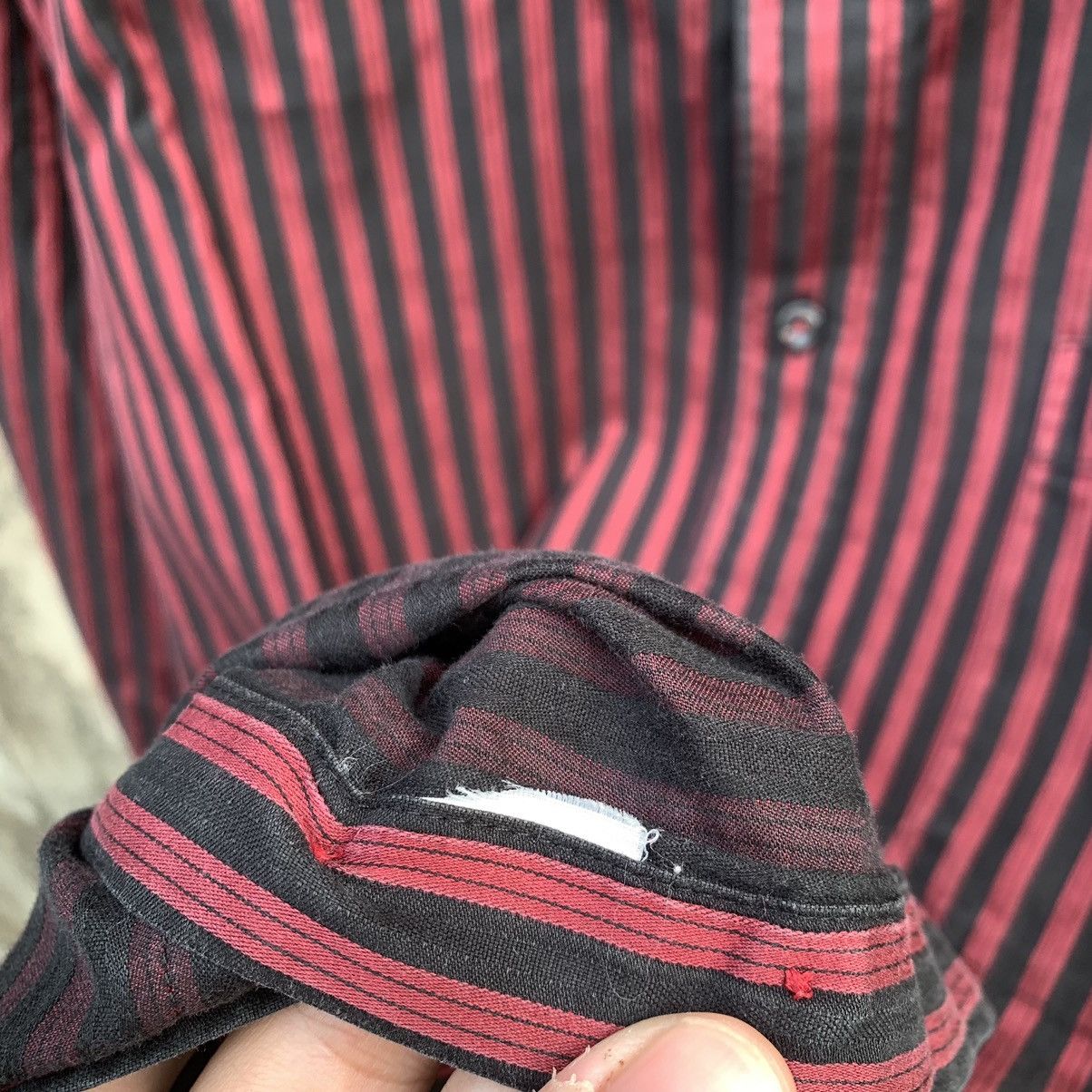 Givenchy VINTAGE GIVENCHY BUTTOP UP STRIPE SHIRT Size US XL / EU 56 / 4 - 8 Thumbnail