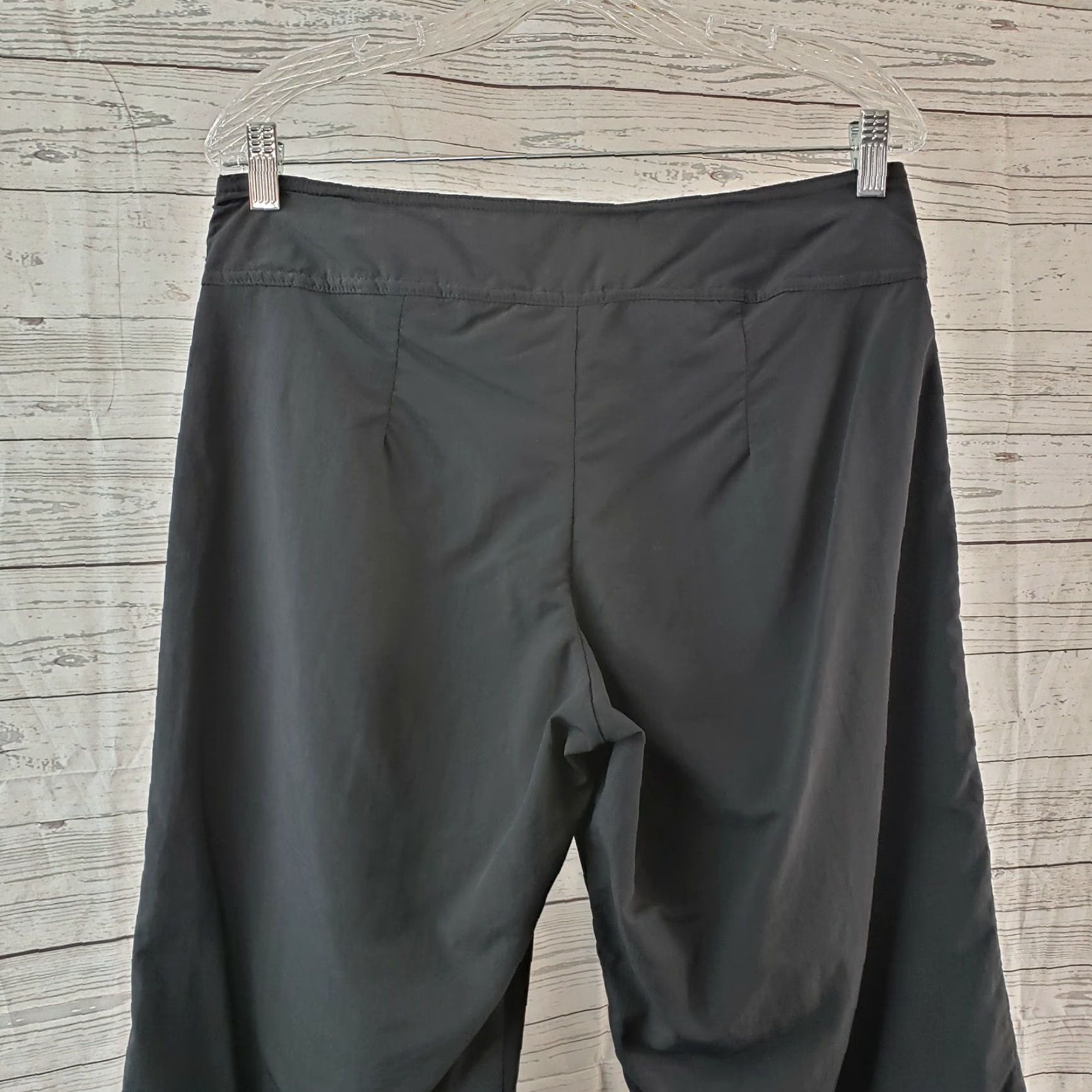 Vintage Kerrits Womens Capri pants Sz M Solid Black Mid Rise Capri Pants Women M Black Size 32" / US 10 / IT 46 - 4 Thumbnail