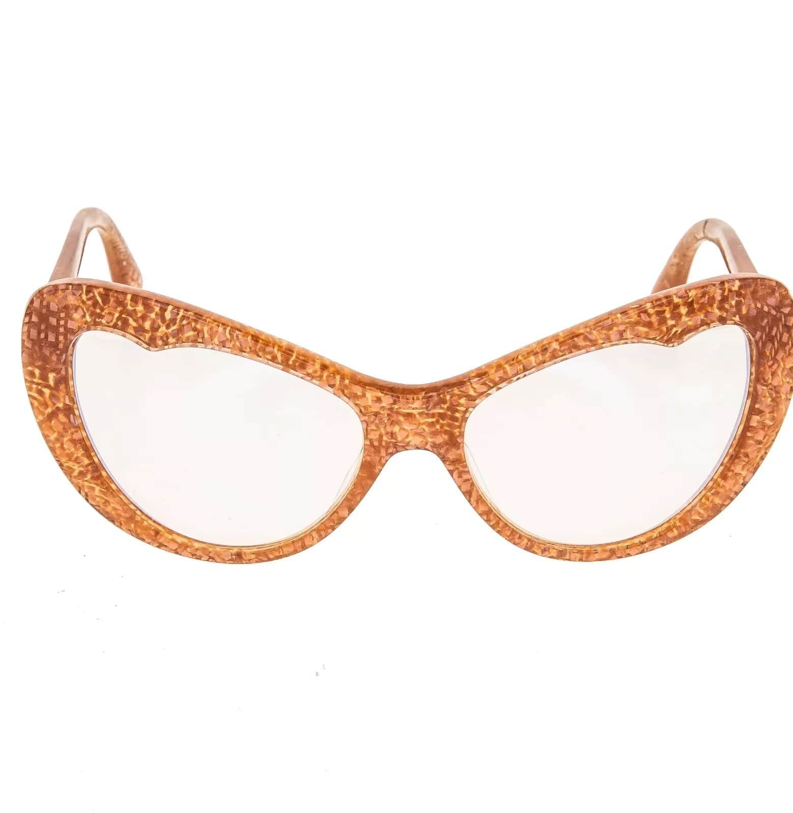 Miu Miu MIU MIU NOIR 04O Orange Apple Glitter Sequin SMU04O Size ONE SIZE - 5 Thumbnail