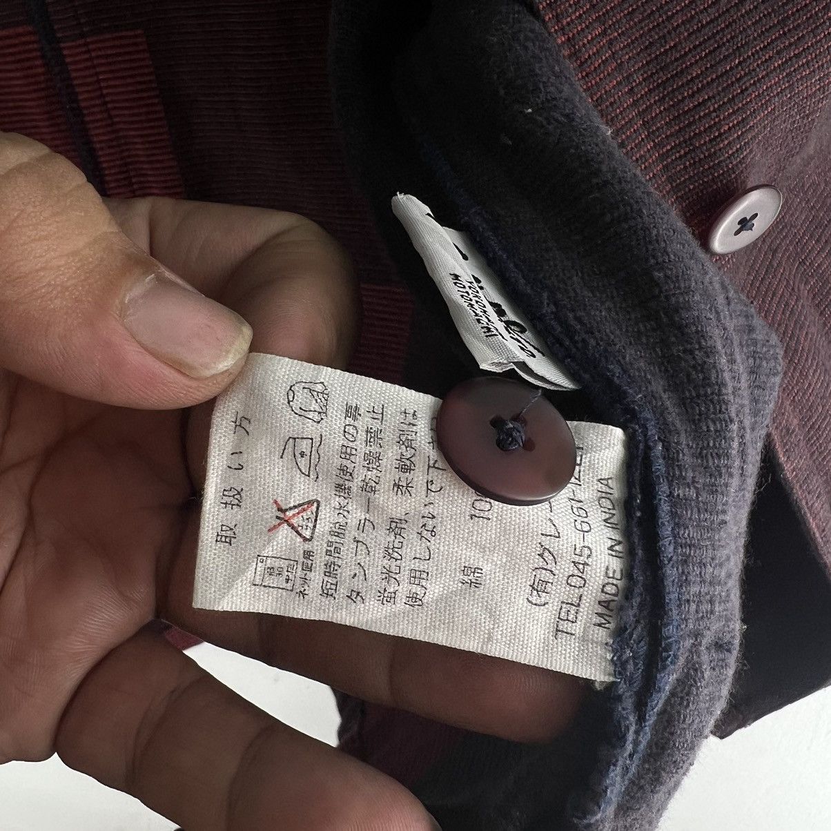 Japanese Brand 🔥VTG SHIRTS JACKET ART JAPAN YOKOHAMA ISSEY MIYAKE Size US M / EU 48-50 / 2 - 11 Thumbnail