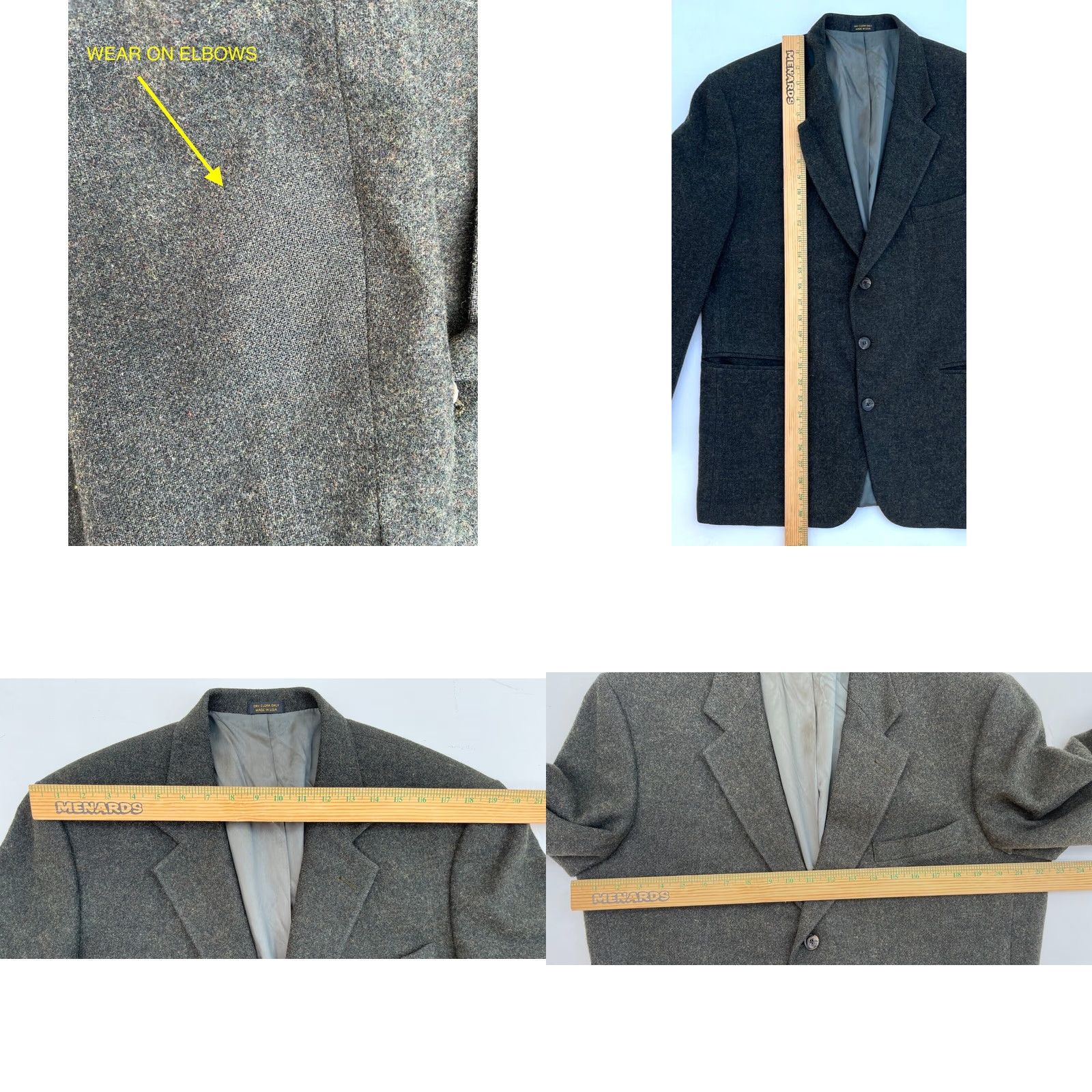 Eddie Bauer Eddie Bauer Blazer Mens Wool Mid-Length Dark Green 41R Vintage USA Size 41 Regular Jacket Coat Size 42R - 8 Thumbnail