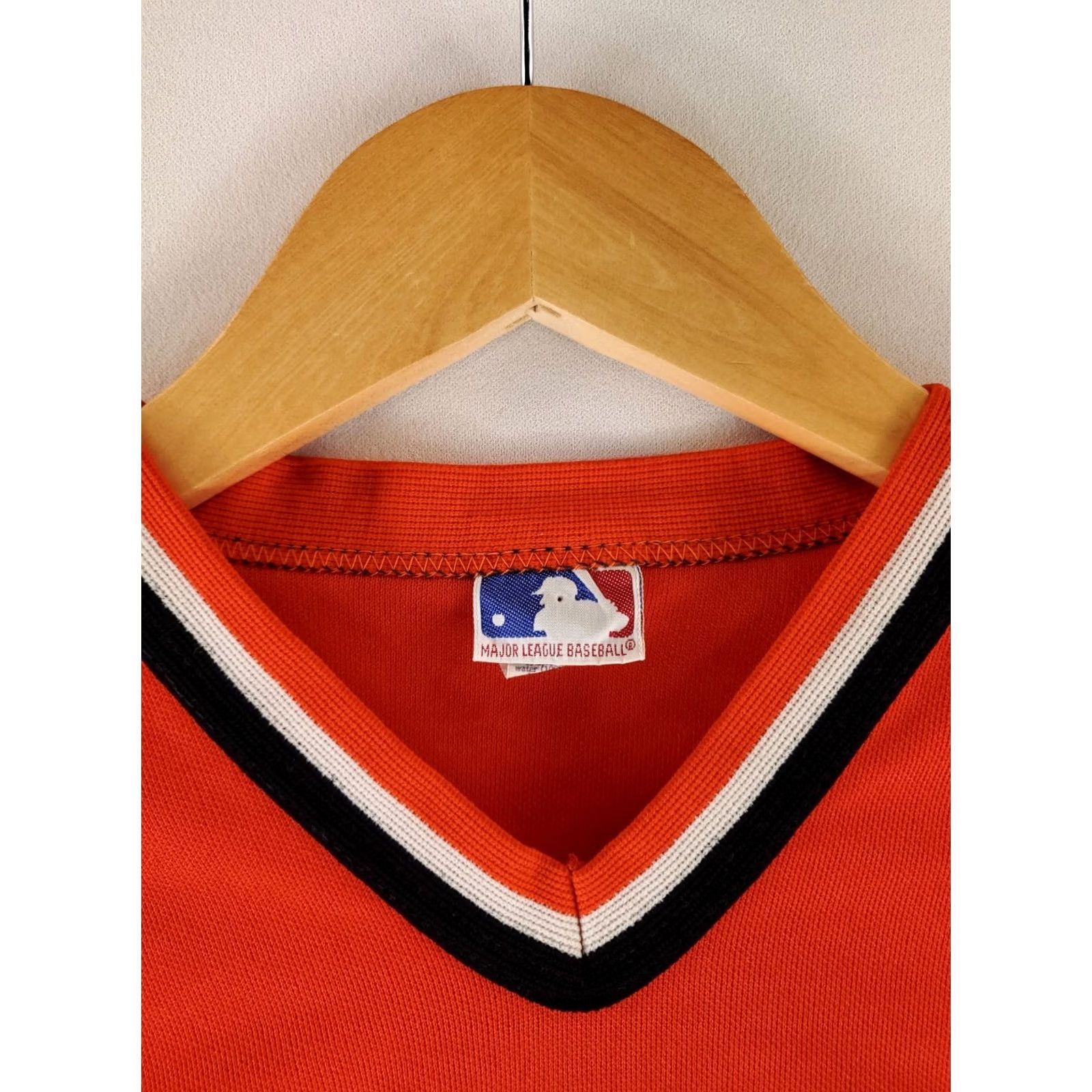 Vintage VINTAGE San Francisco Giants Pro-Knit Orange Short Sleeve Shirt Mens XL Rare 80s Eastport (if applicable) Size US 36 / EU 52 - 3 Thumbnail