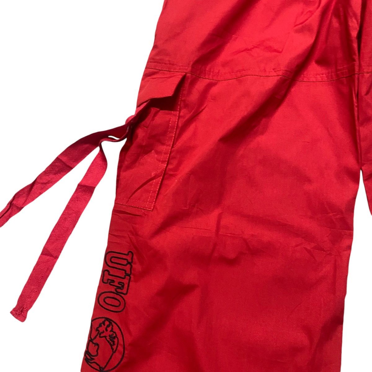 Japanese Brand Vintage UFO Nylon Cargo Pants Size 29" - 13 Thumbnail